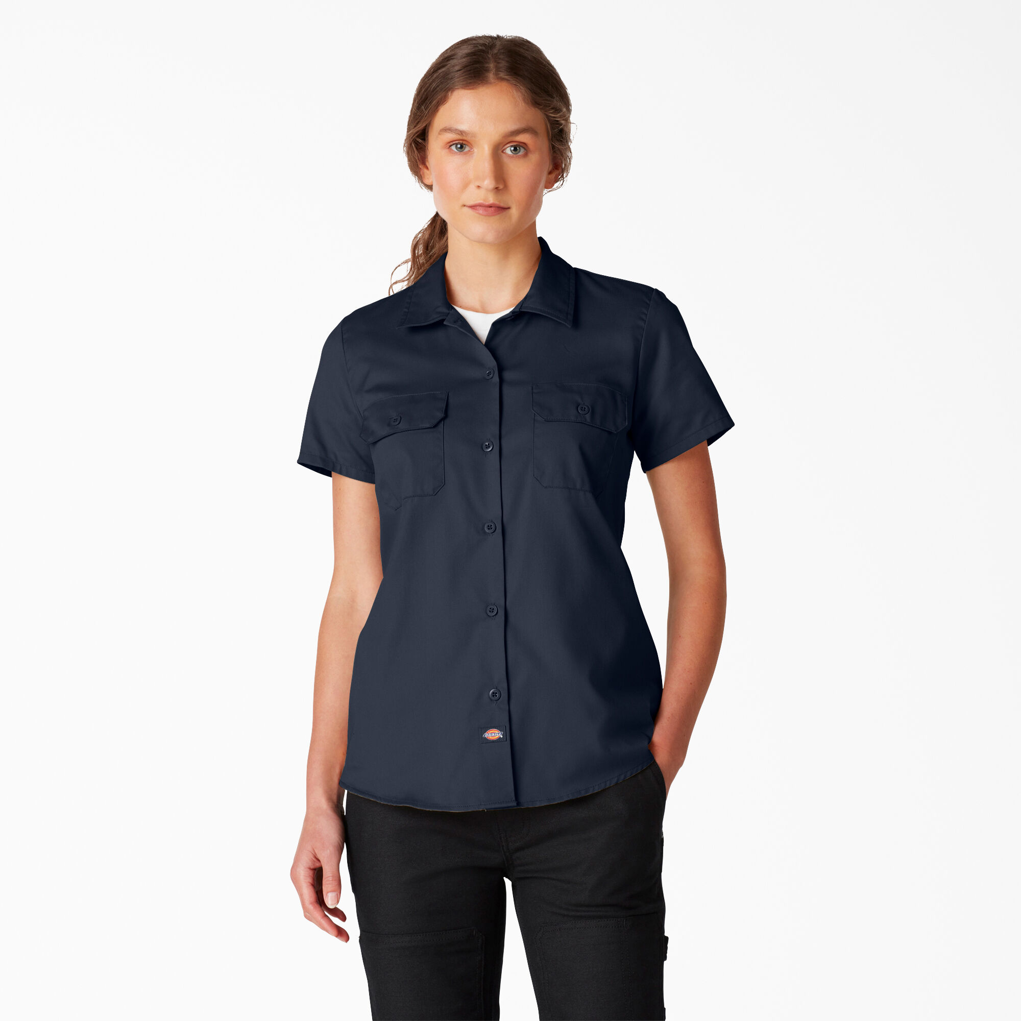 Women's FLEX Short Sleeve Work Shirt