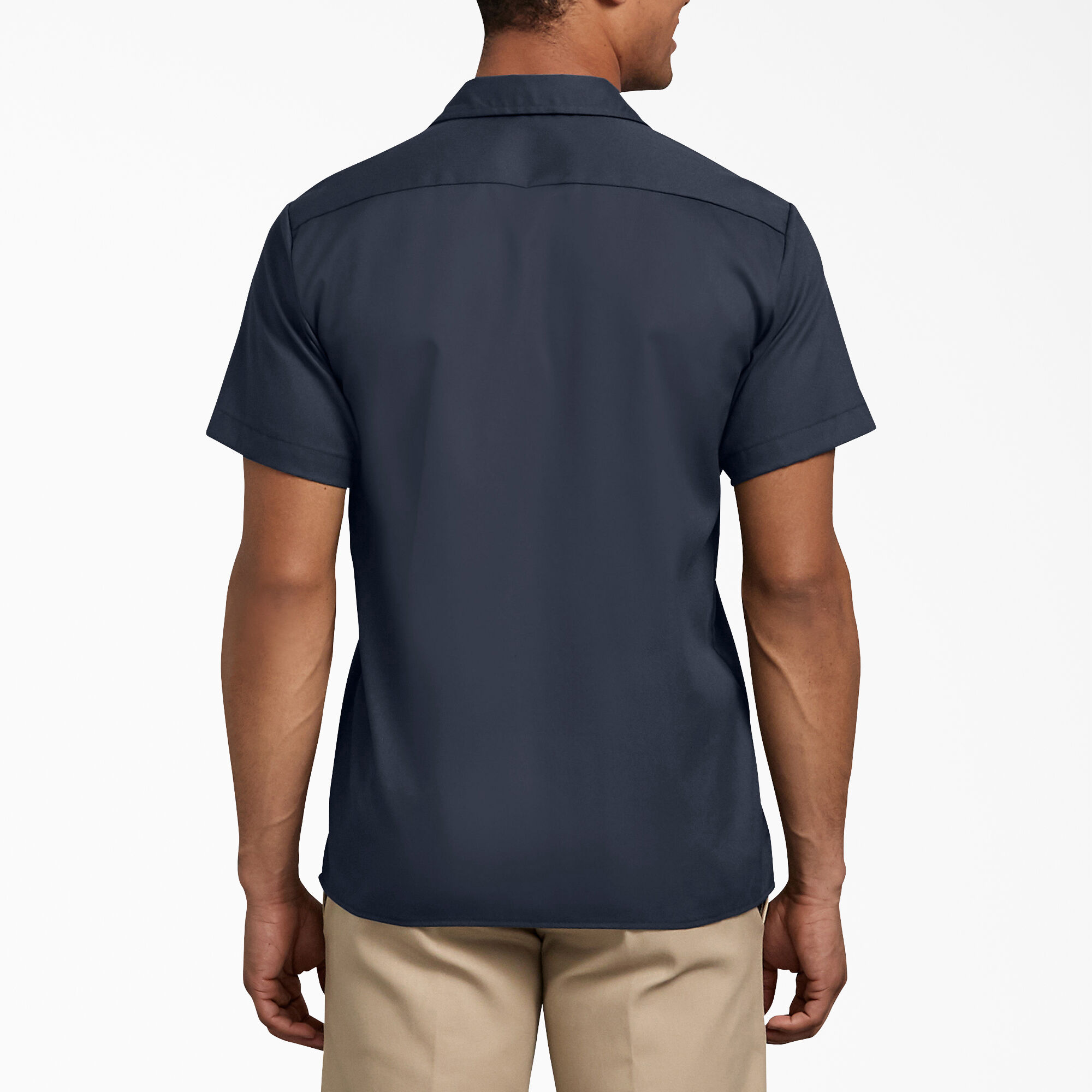 Slim Fit Short Sleeve Work Shirt