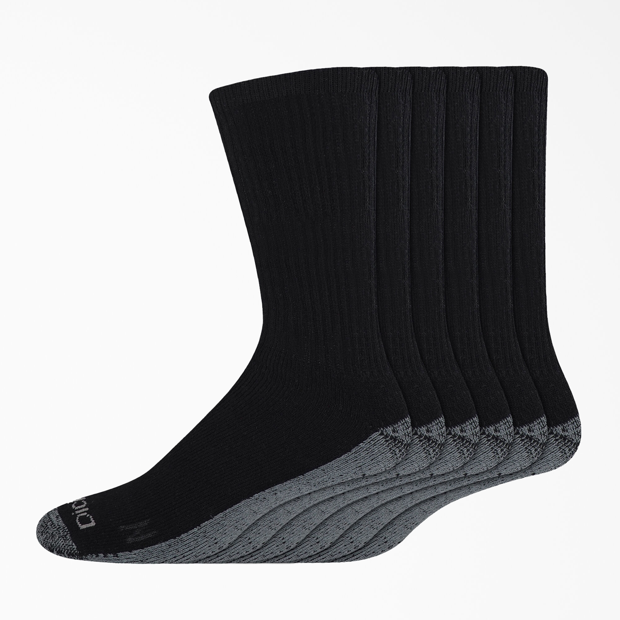 Work Crew Socks, Size 6-12, 6-Pack