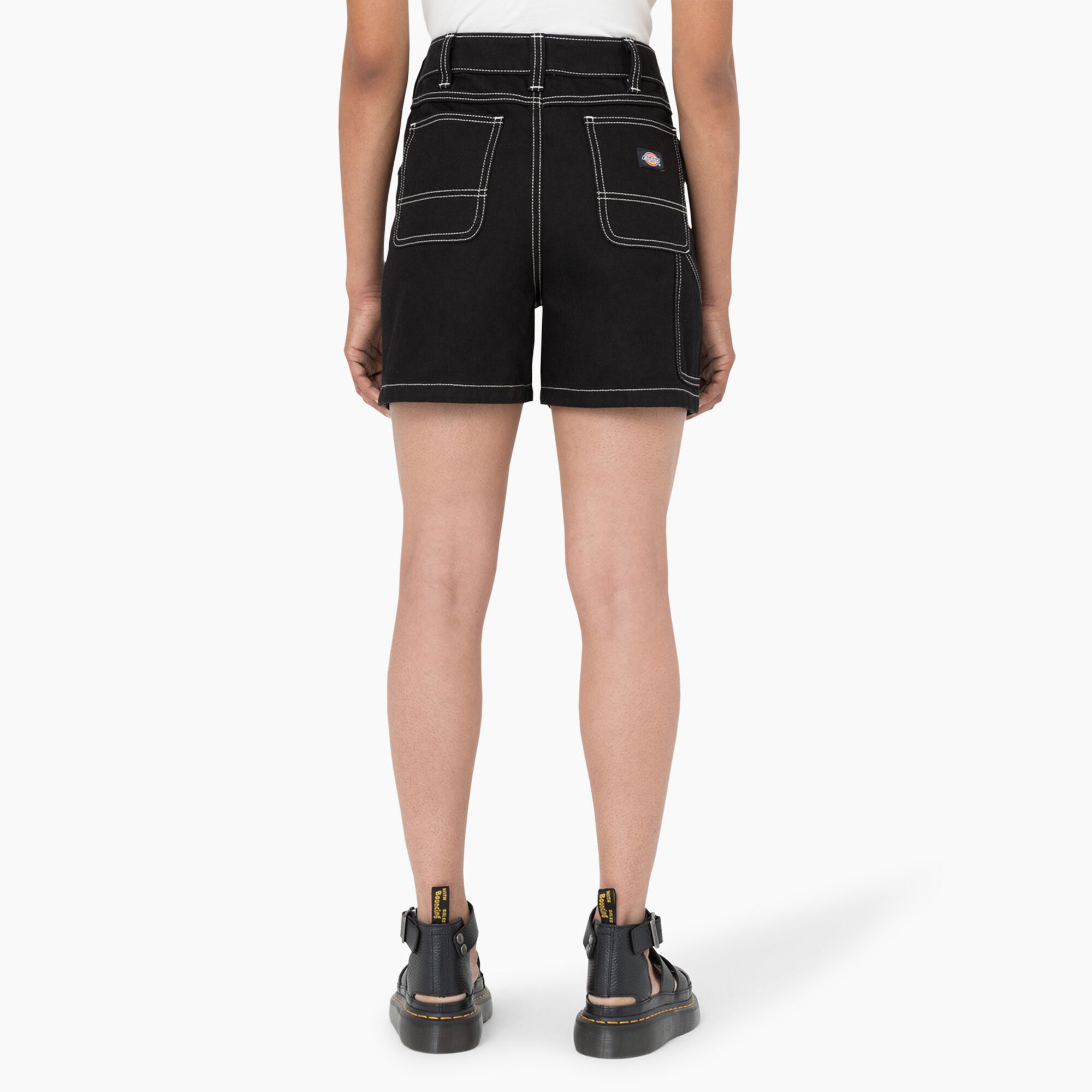 Women's Carpenter Jean Shorts, 5
