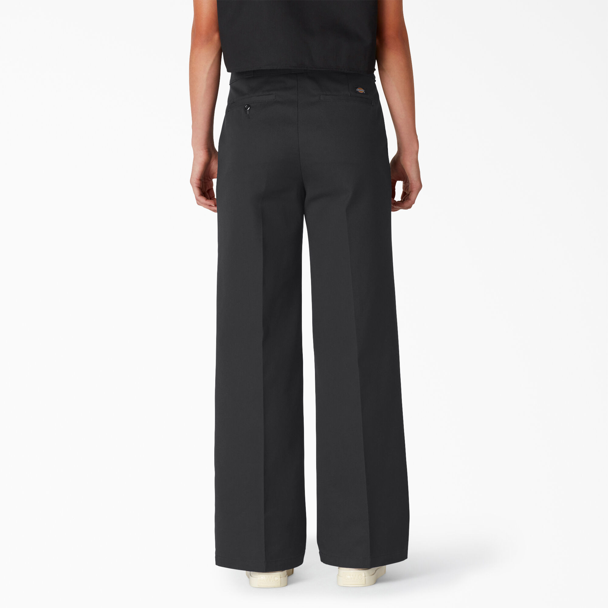 Women's Regular Fit Wide Leg Work Pants
