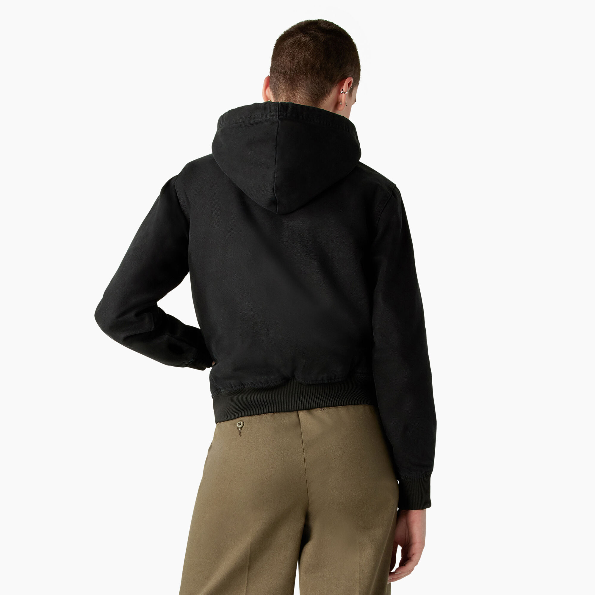 Women's Duck Canvas Fleece Lined Jacket