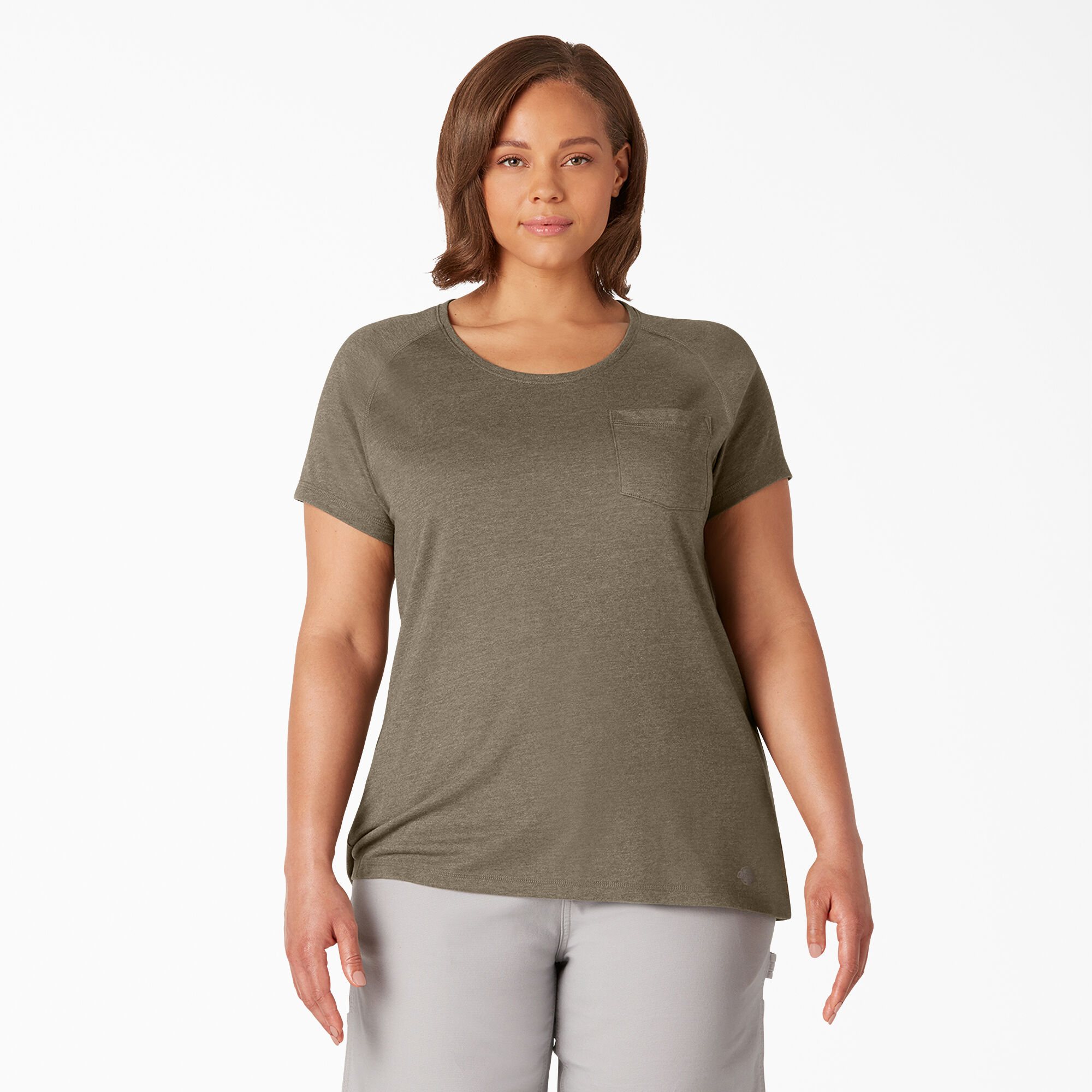 Women's Plus Cooling Short Sleeve Pocket T-Shirt
