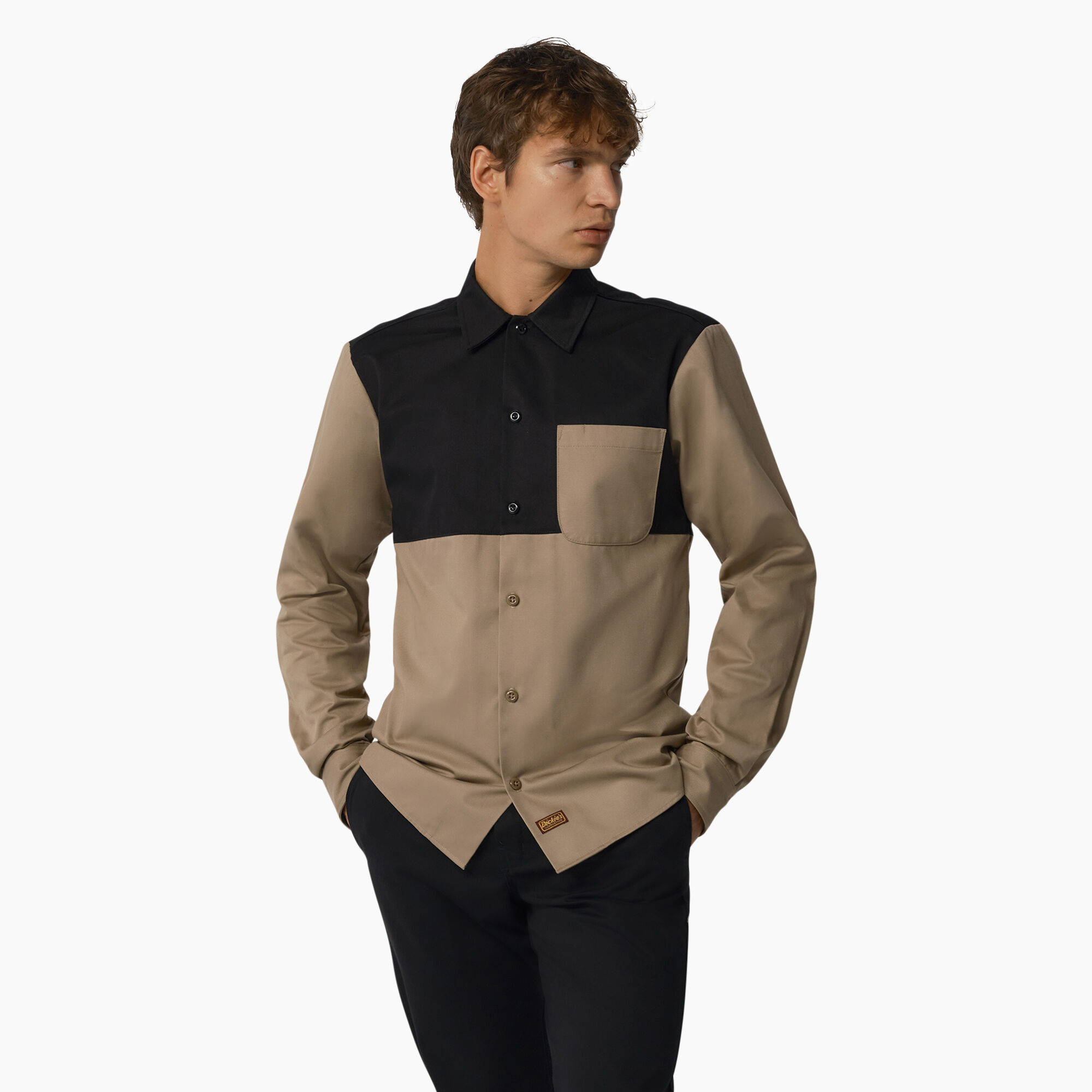 Dickies 1922 Color Blocked Long Sleeve Shirt