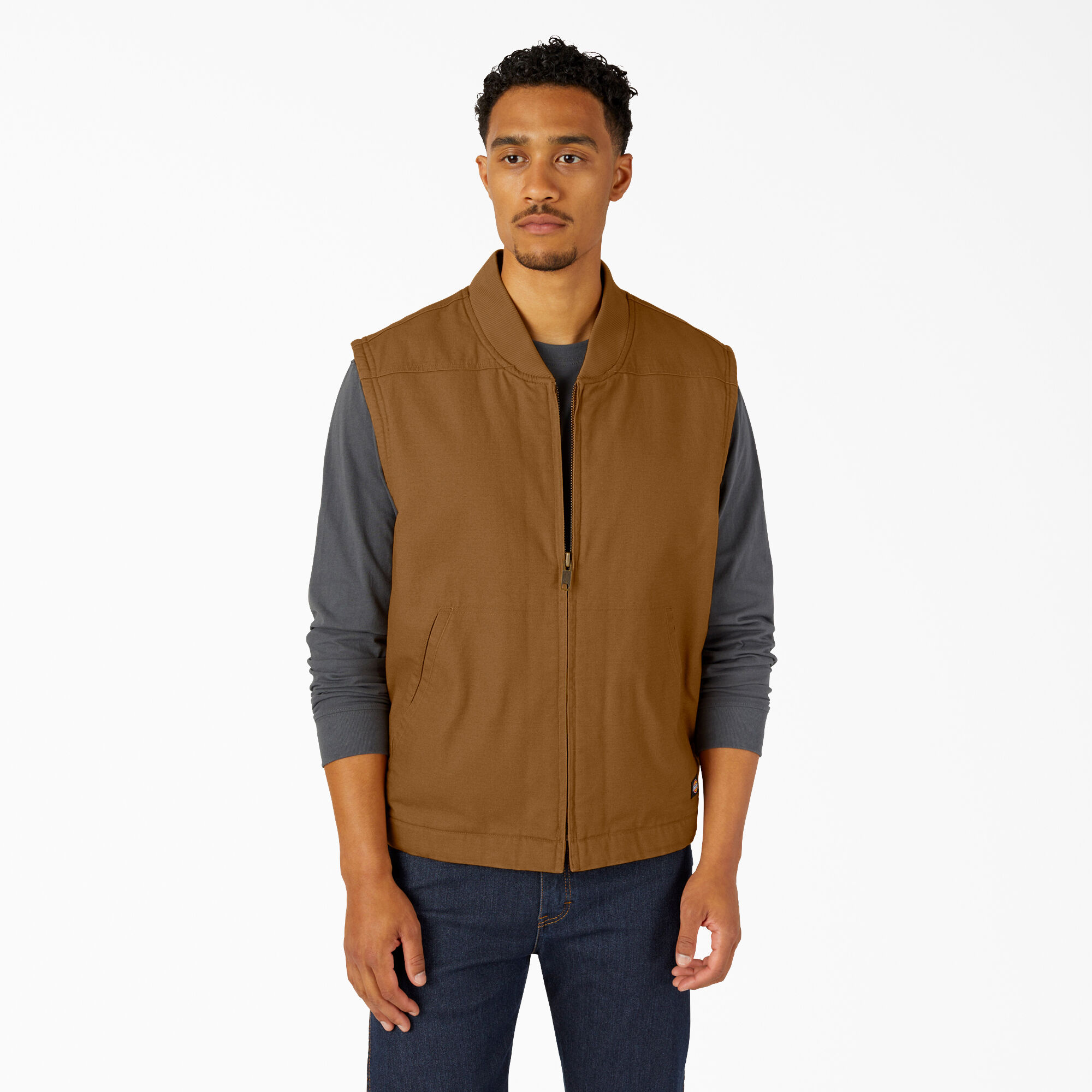 High Pile Fleece Lined Duck Vest