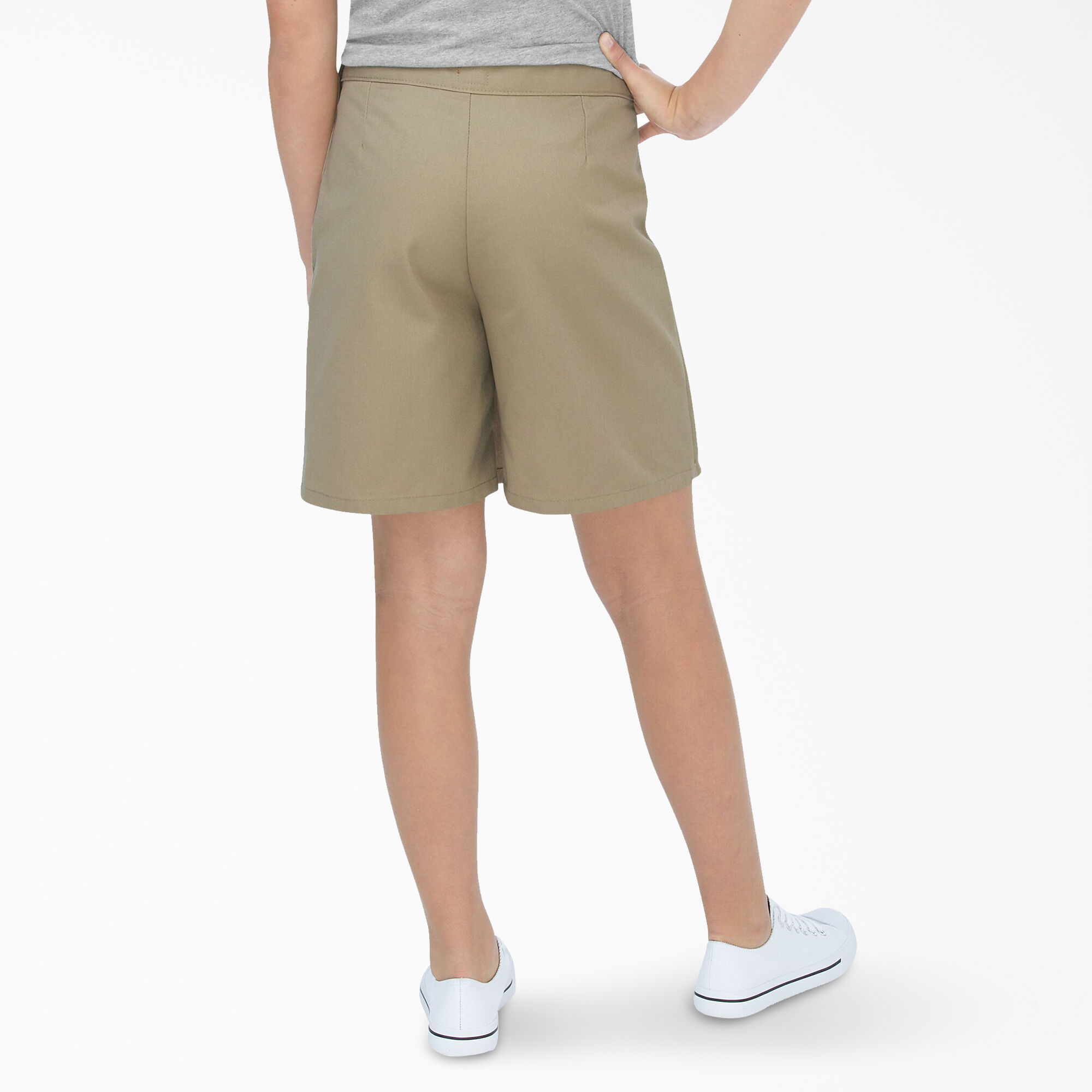Girls' Faux Wrap Skort, 4-16