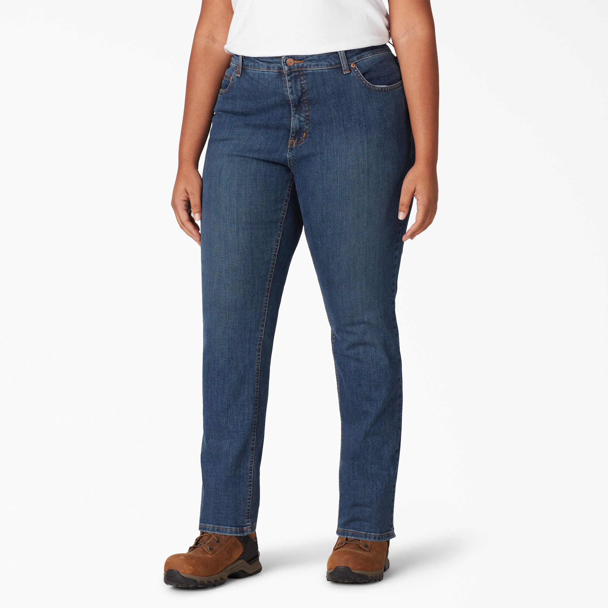 Women's Plus Perfect Shape Straight Fit Jeans