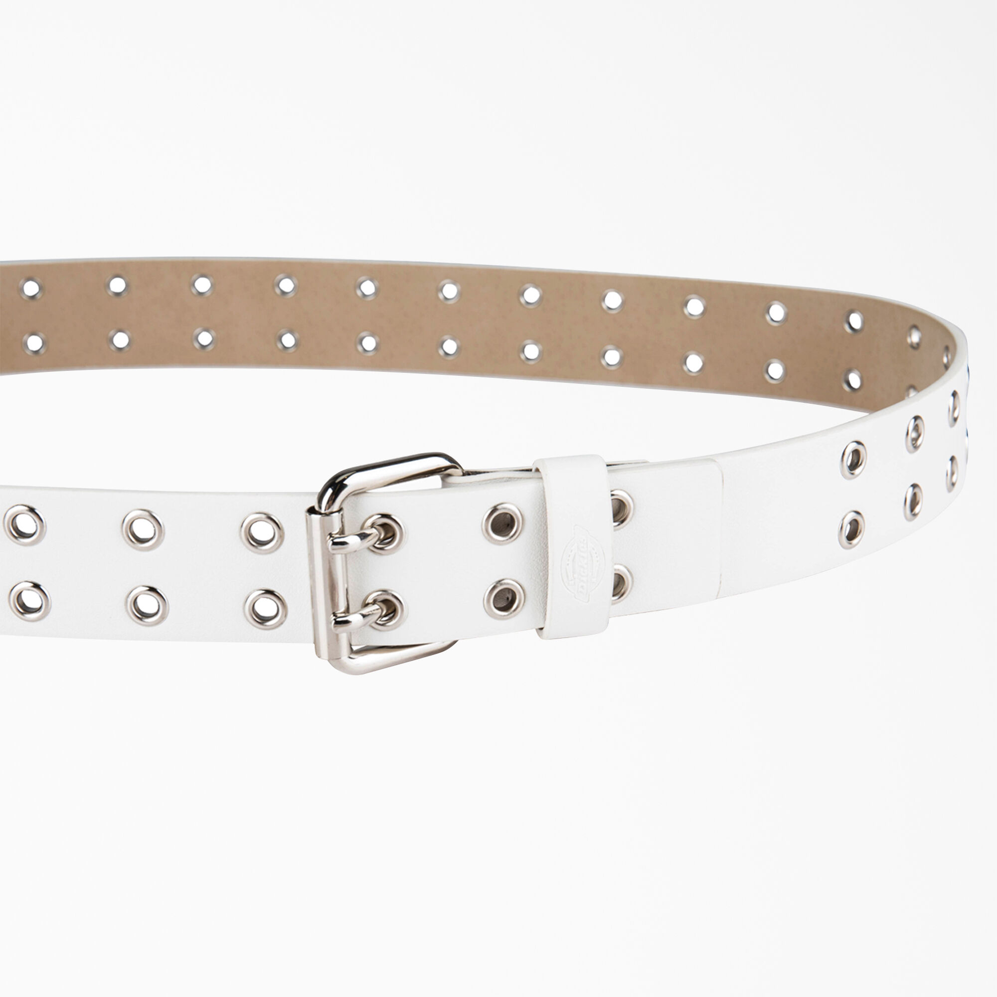 Women's Leather Double Grommet Belt