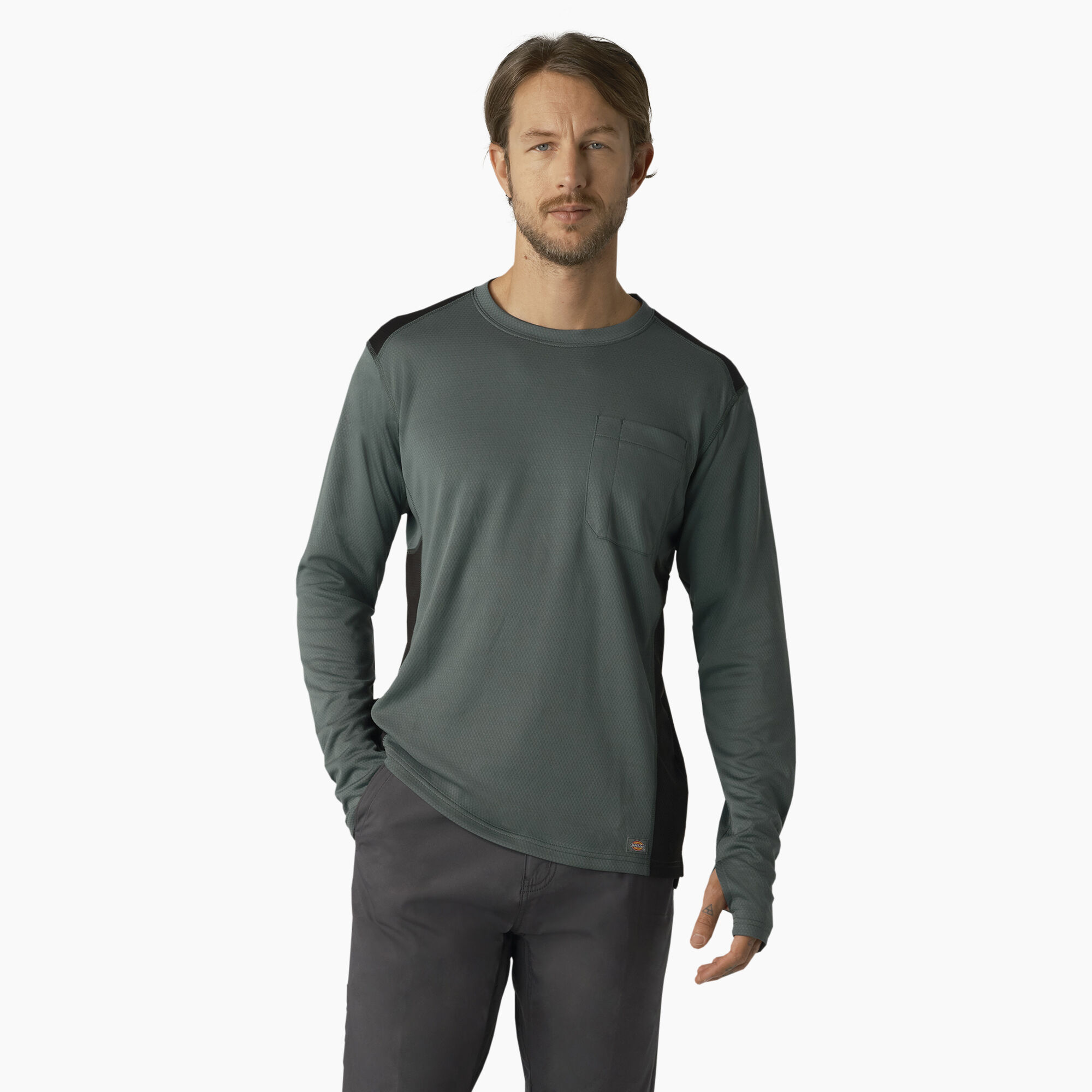 Temp-iQ® 365 Long Sleeve Pocket T-Shirt