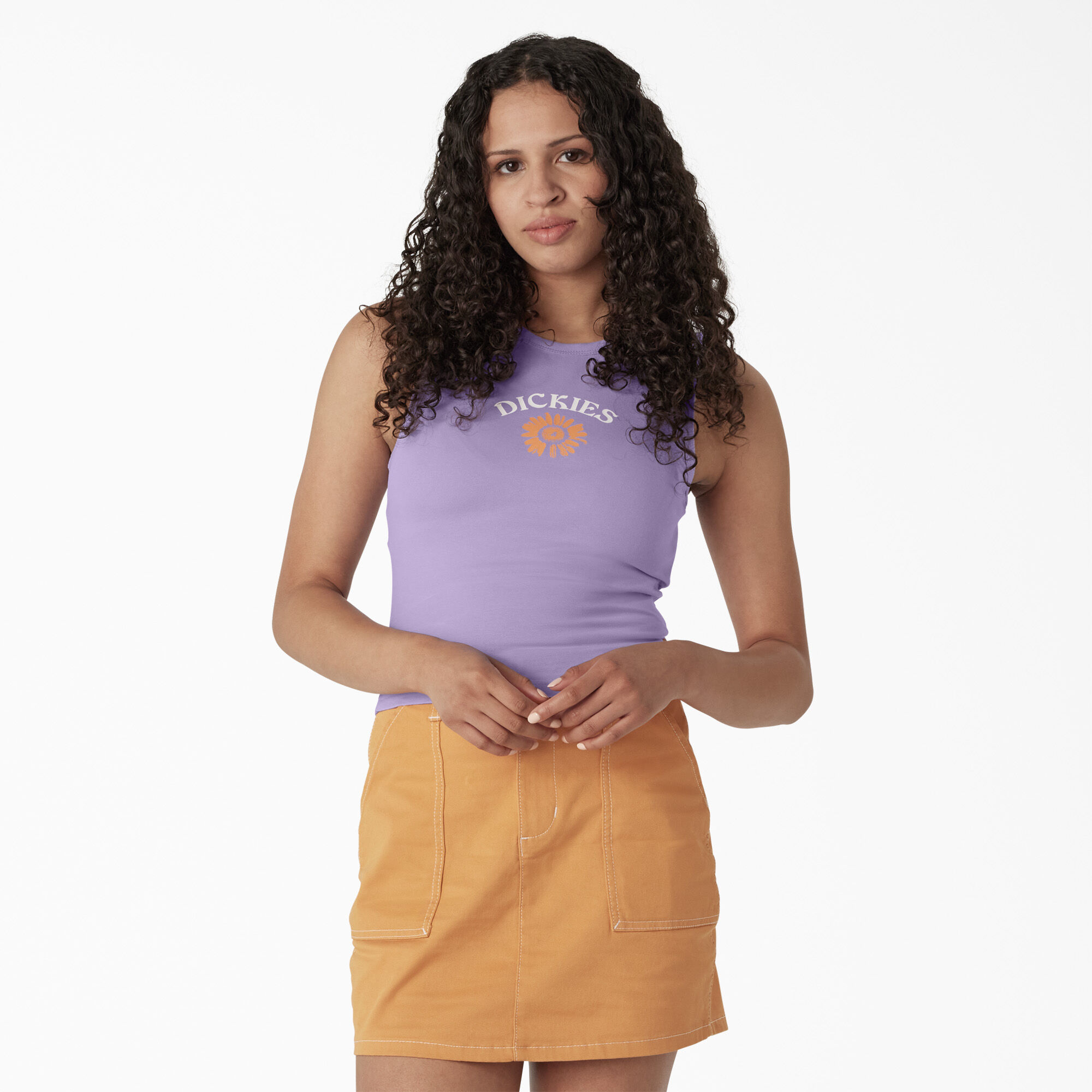Women's Graphic Cropped Tank Top
