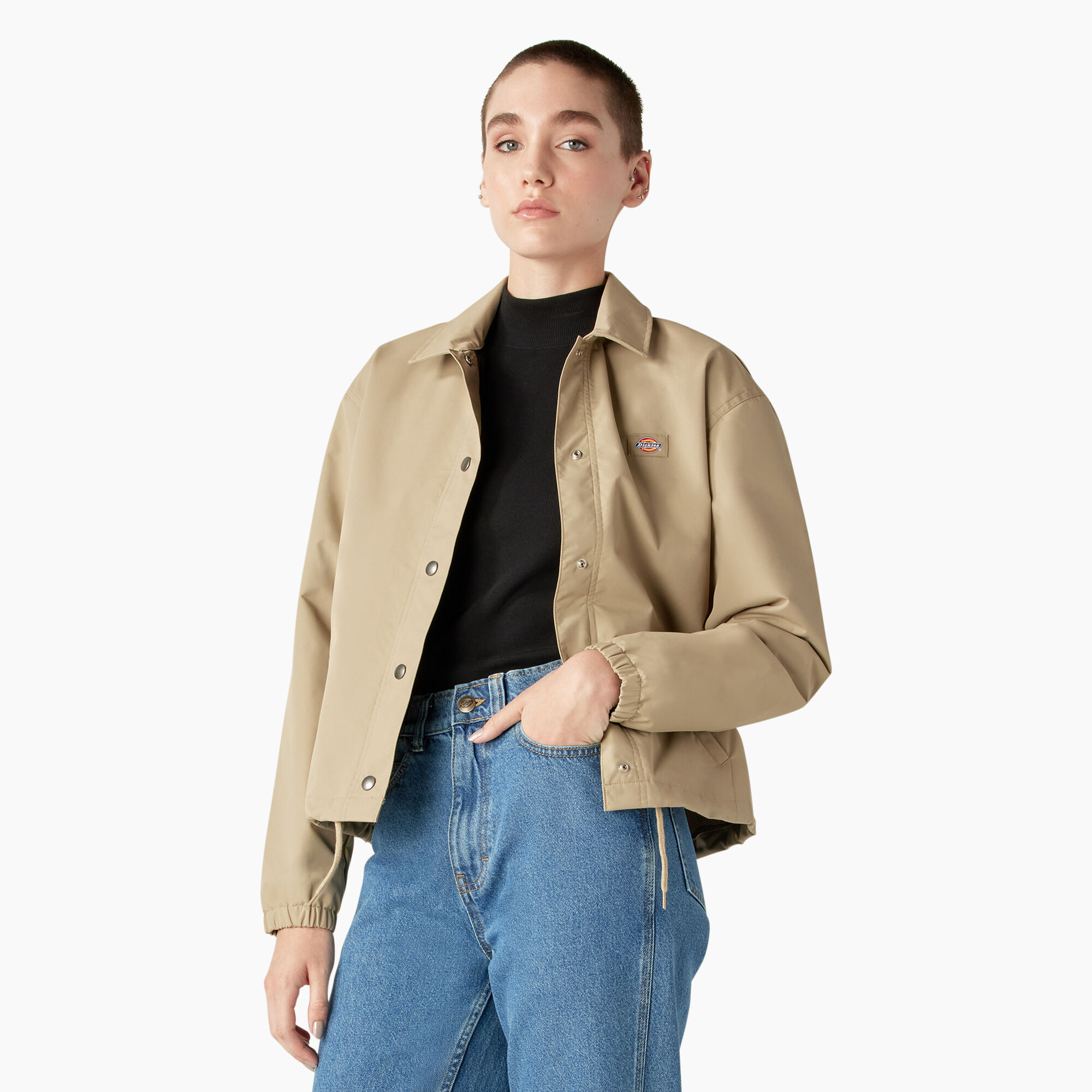 Women's Oakport Cropped Coaches Jacket