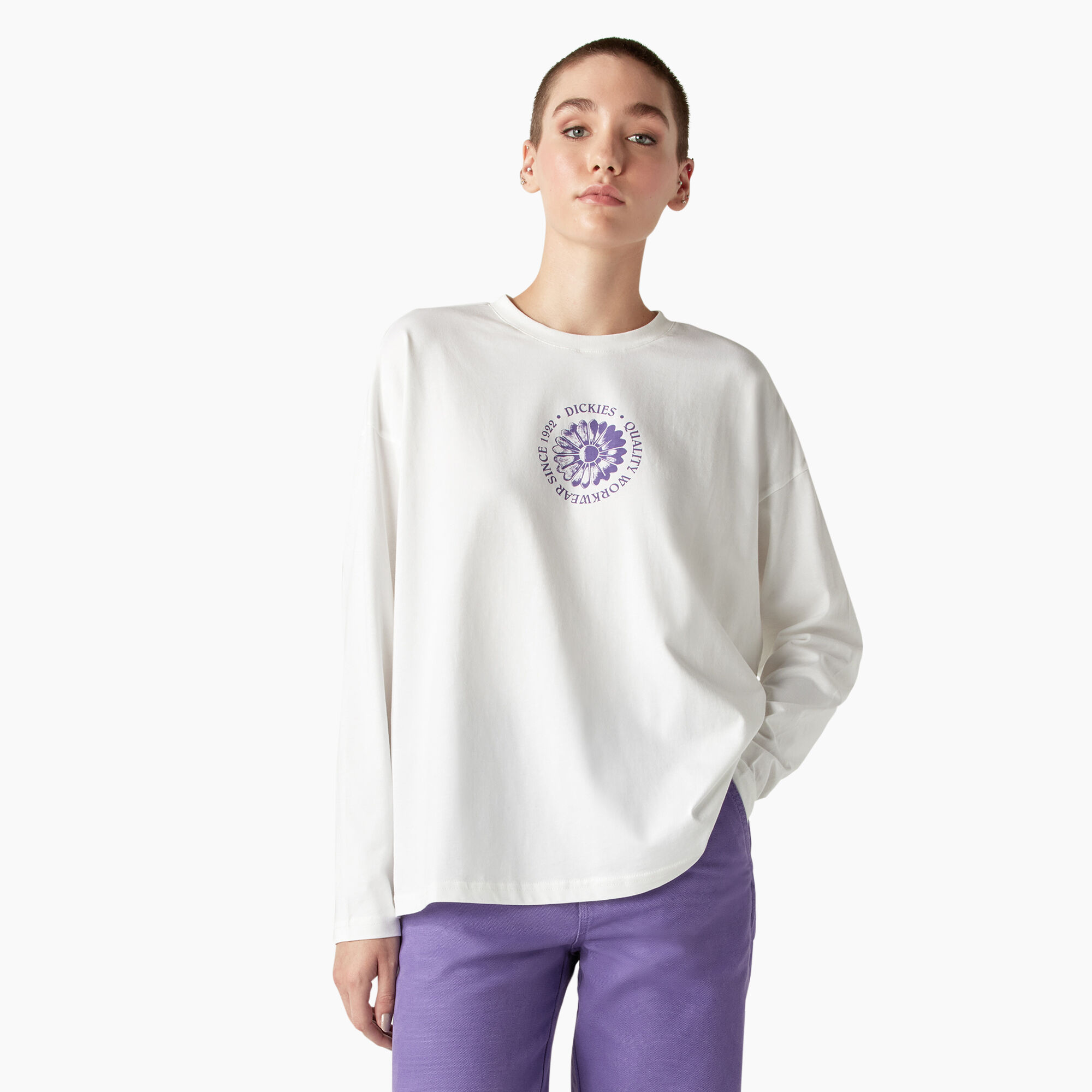 Women's Garden Plain Long Sleeve T-Shirt