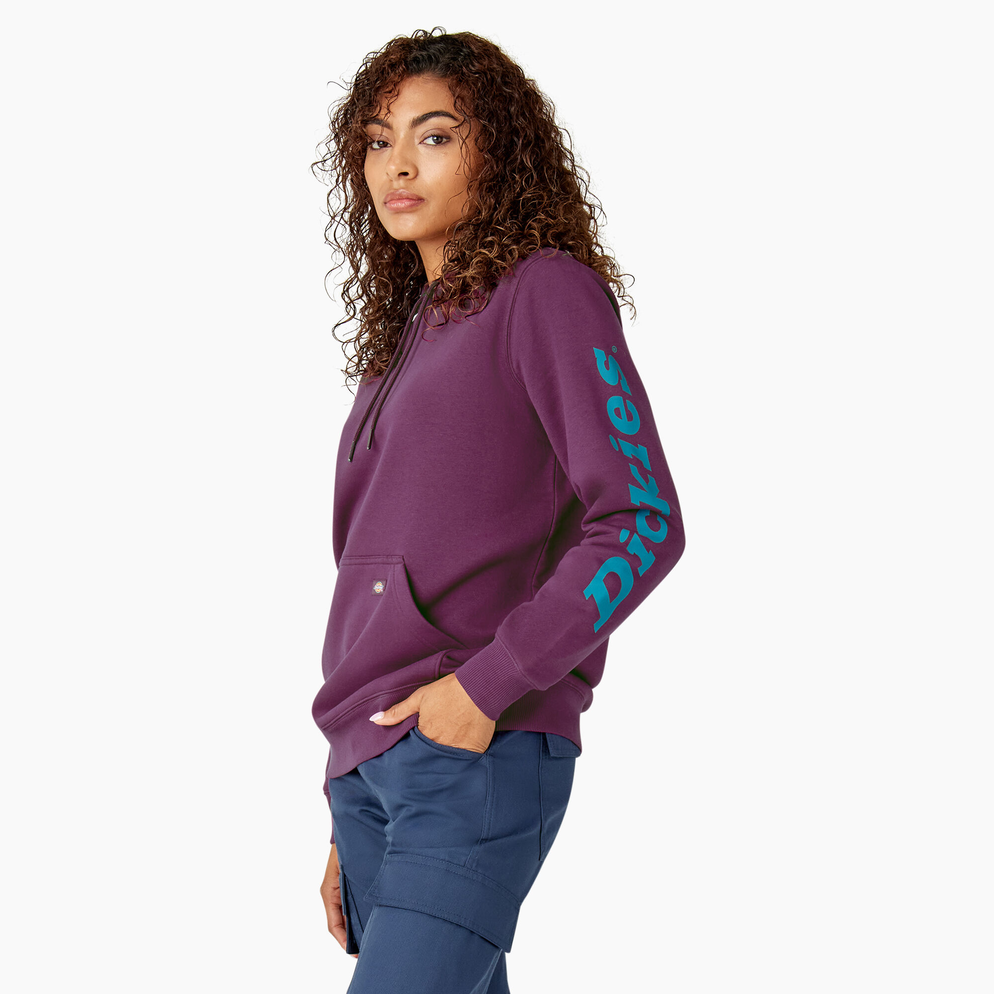 Women's Heavyweight Logo Sleeve Pullover