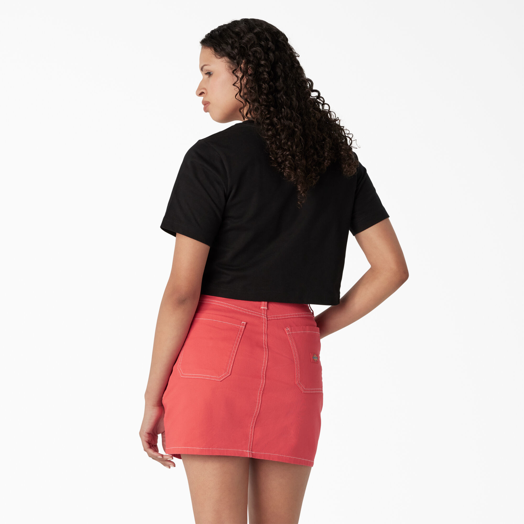 Women's Zebra Graphic Cropped T-Shirt