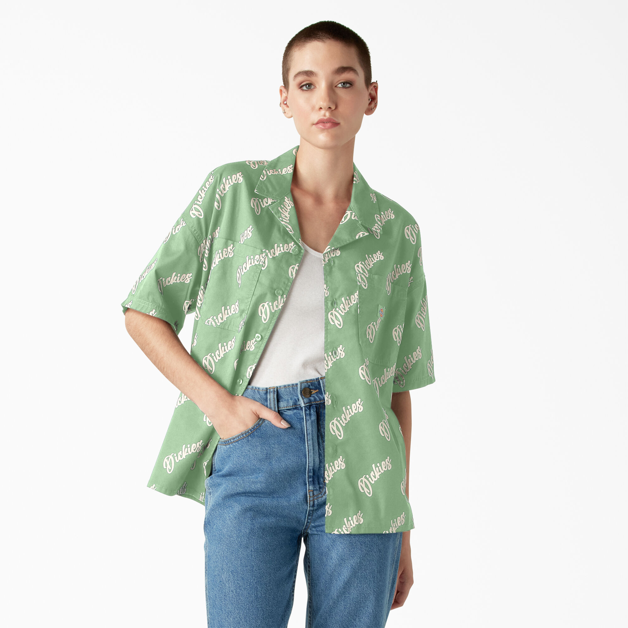 Women's Mayetta Logo Print Shirt