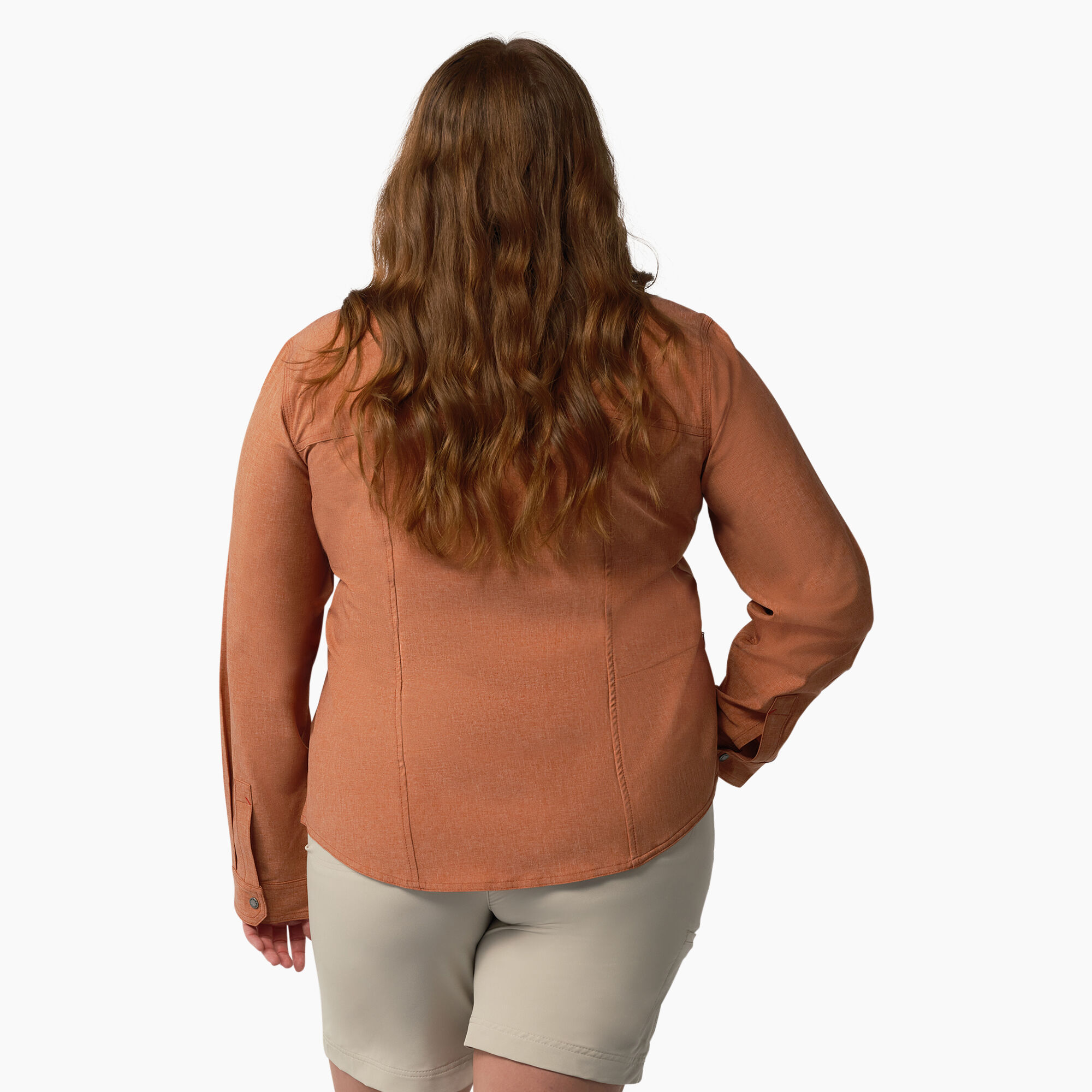 Women's Plus Cooling Roll-Tab Work Shirt