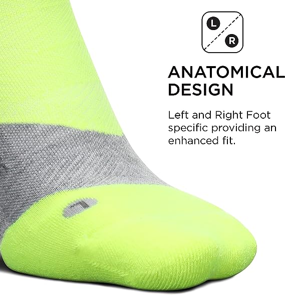 Running Socks for Men & Women - Athletic Compression Socks - Moisture Wicking