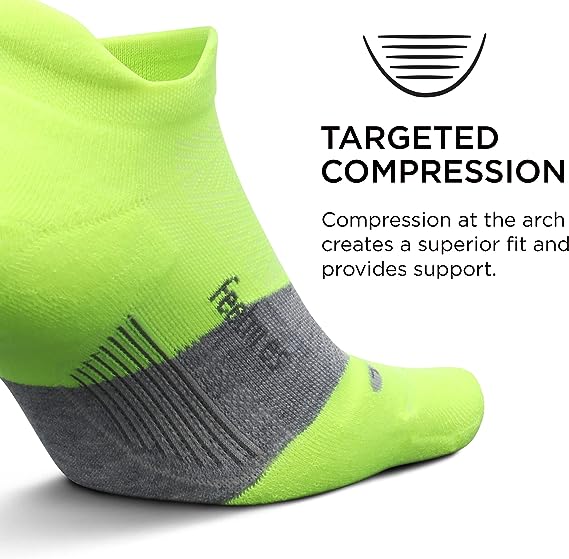 Running Socks for Men & Women - Athletic Compression Socks - Moisture Wicking