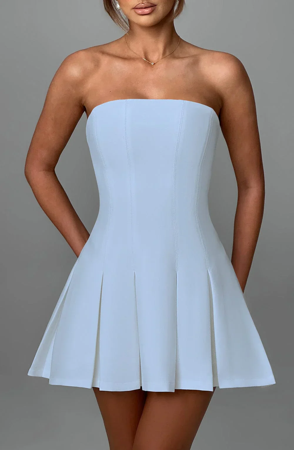 Bryony Mini Dress - Blue