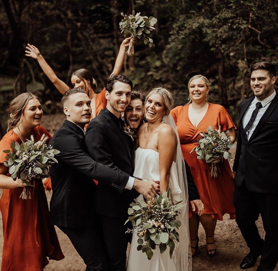 Sunny Daze Dress - Rust