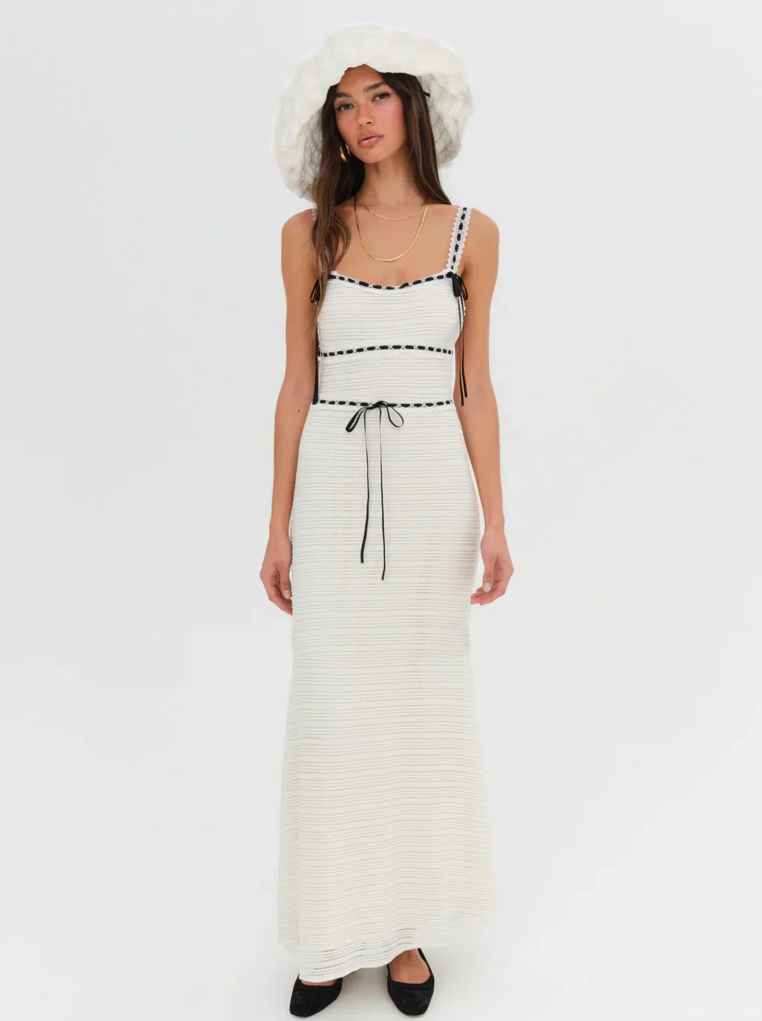 Mayfair Crochet Maxi Dress