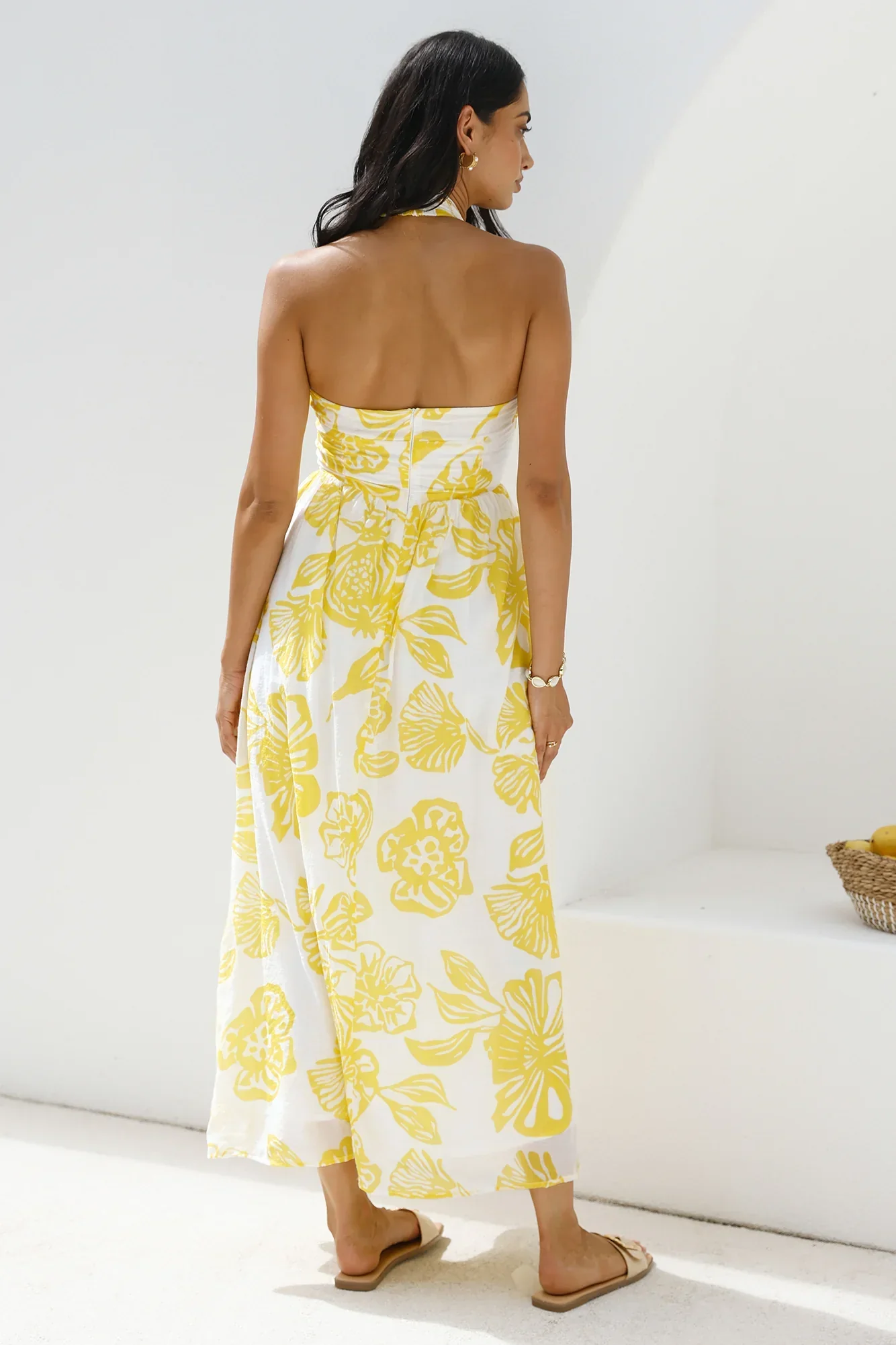 Eternal Spring Maxi Dress Yellow