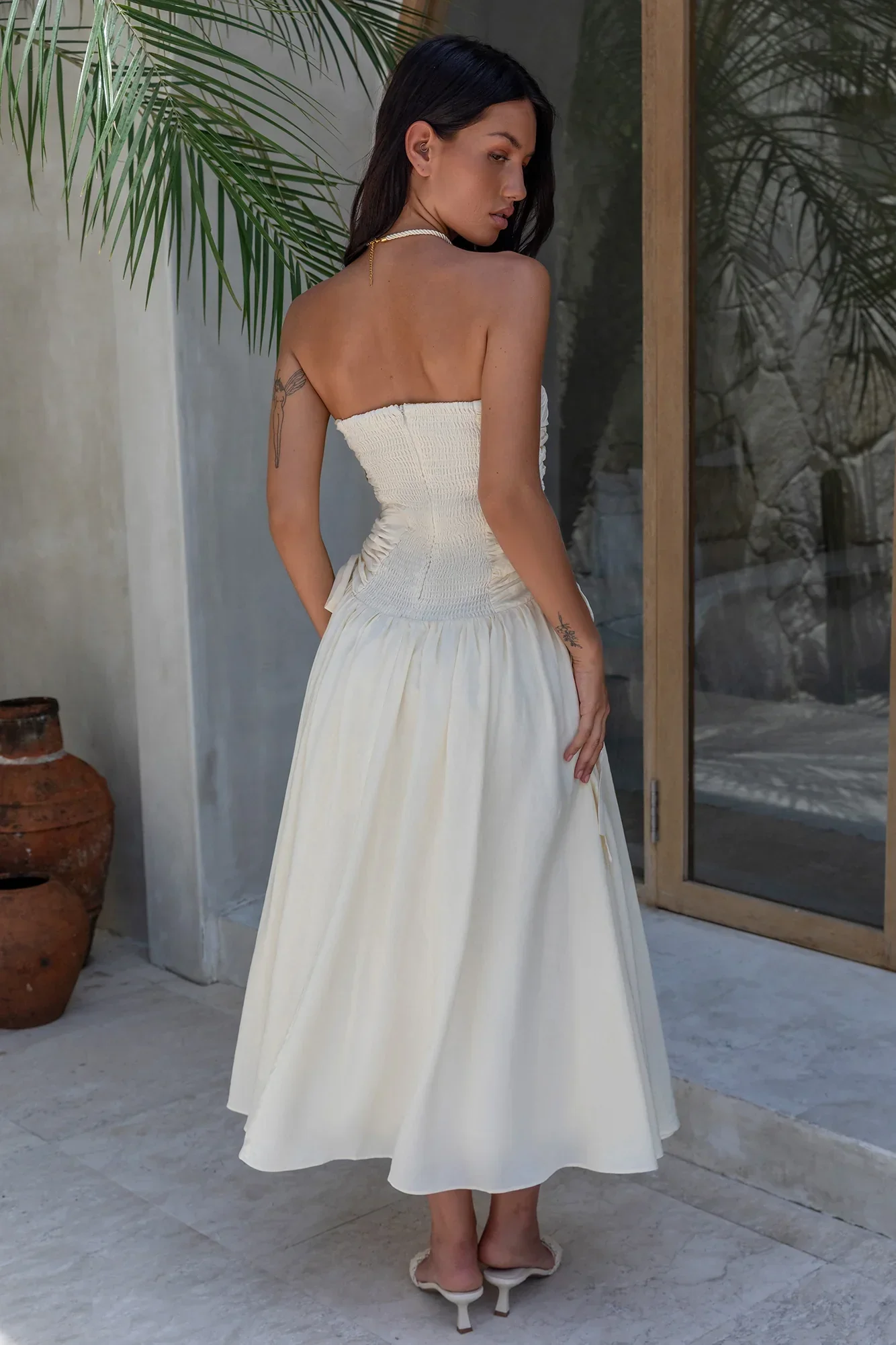 Zori Maxi Dress Cream