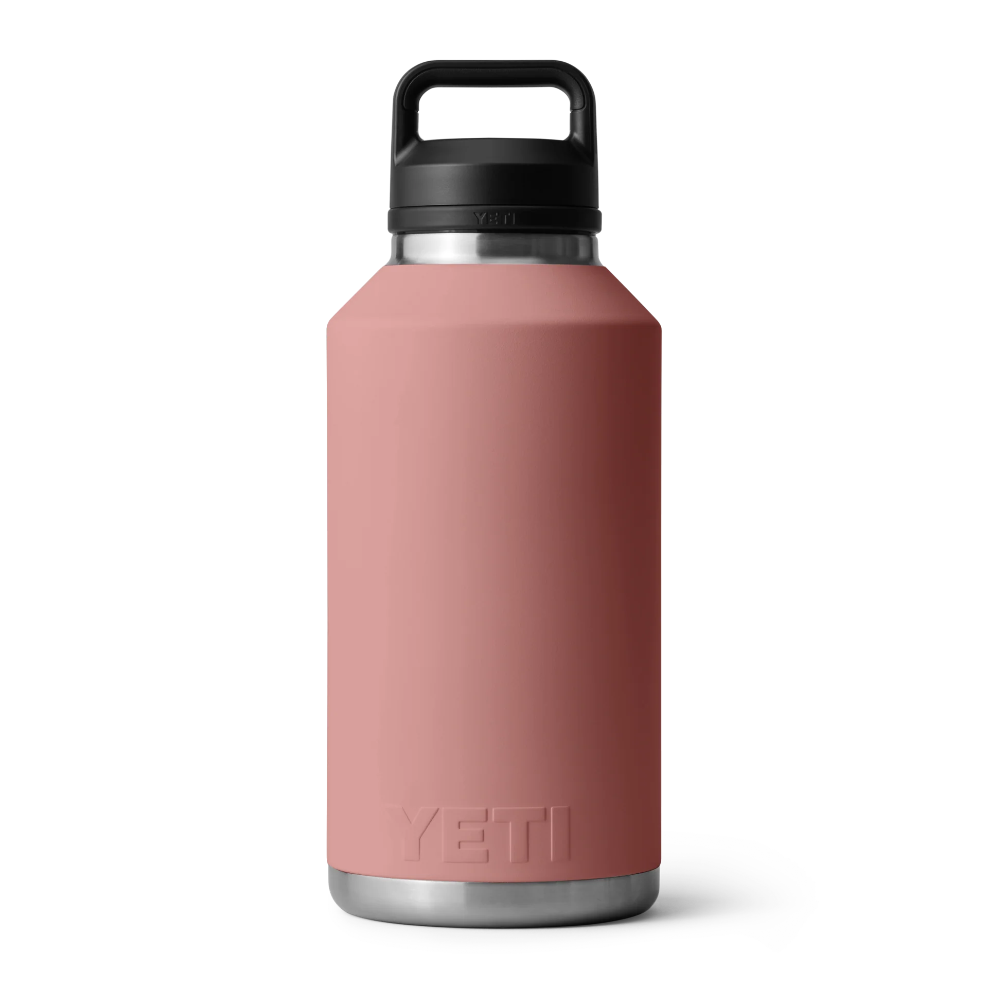 YETI 30 oz Insulated Straw Cap Water Bottle Leak-Resistant- Sandstone Pink