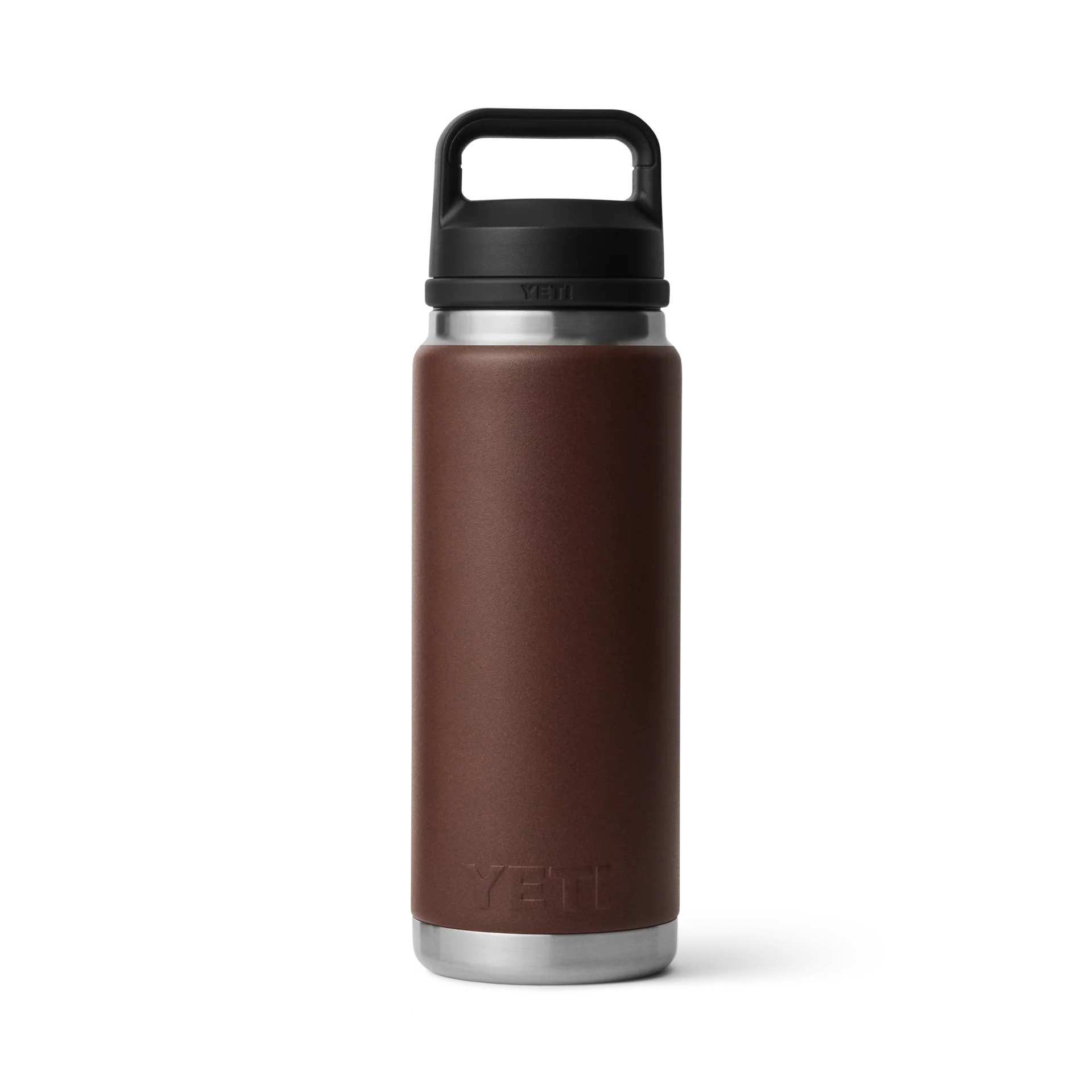 YETI 26 oz Insulated Straw Cap Water Bottle Leak-Resistant- Wetlands Brown