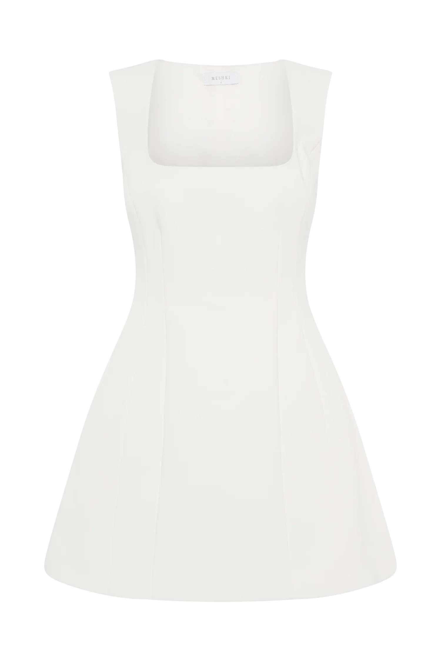 Lysandre Crepe Mini Dress - Ivory