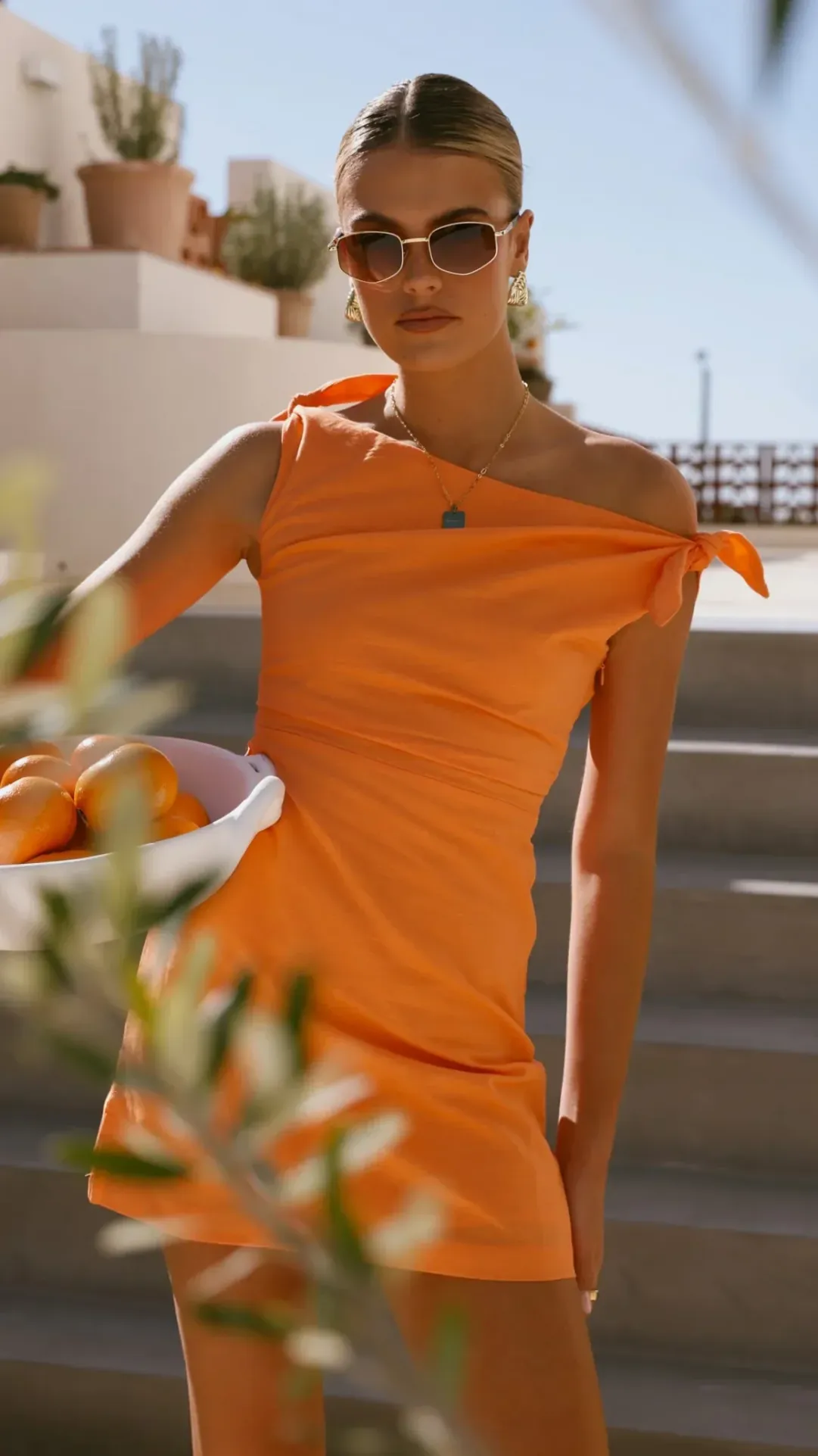 ebbe mini dress Ebbe Mini Dress - Orange