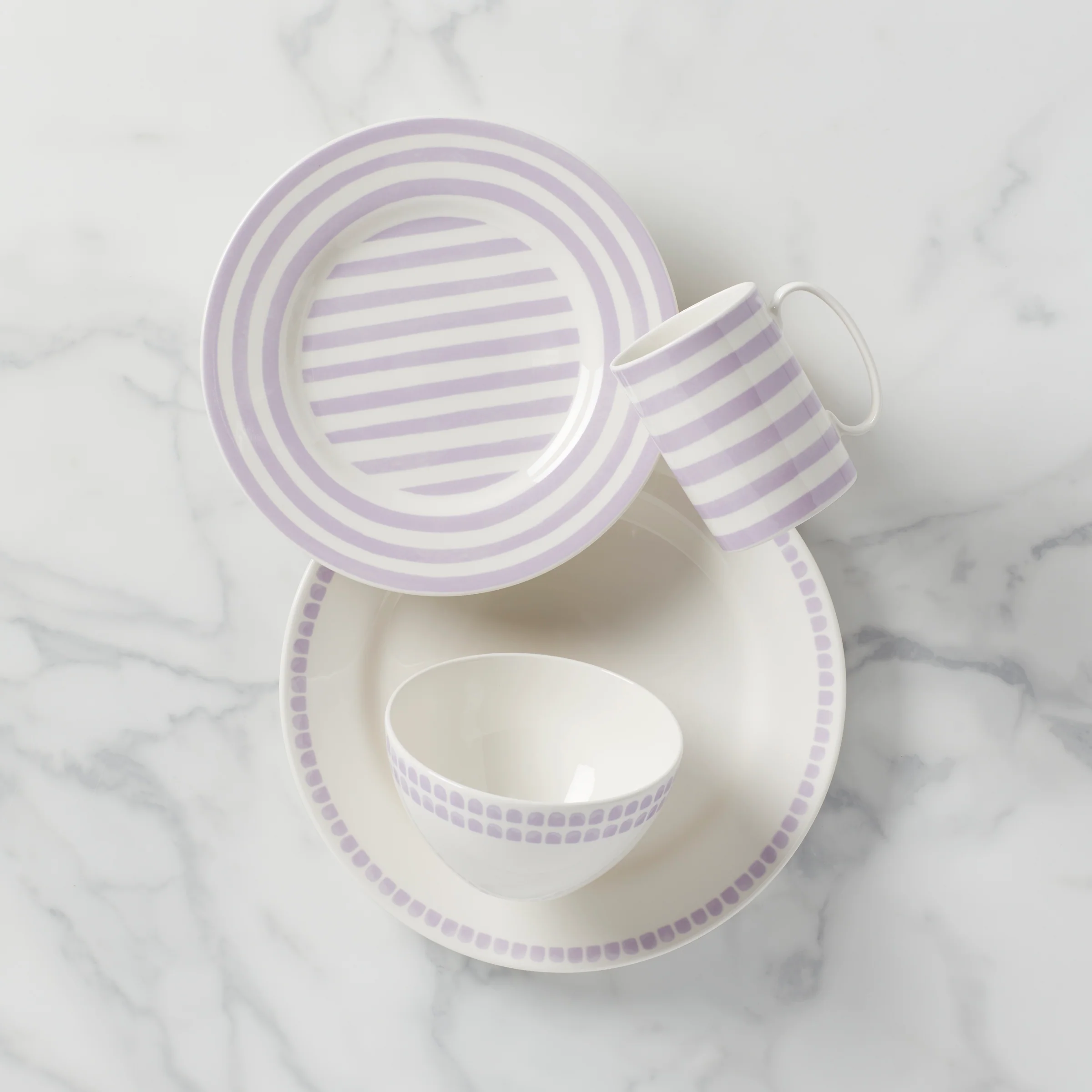 Charlotte Street North 4-piece Place Setting