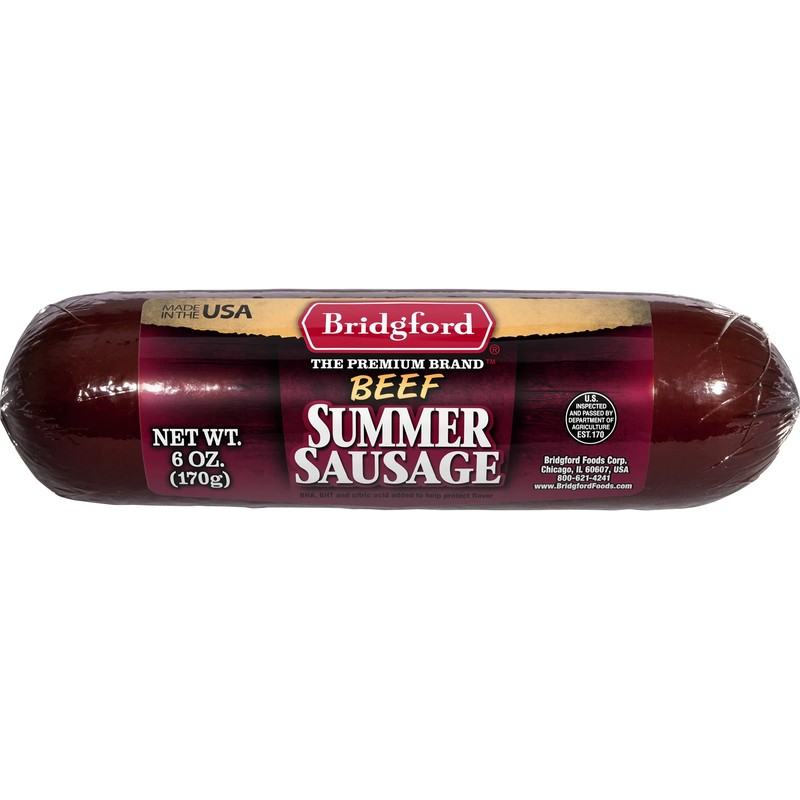Bridgford Beef Summer Sausage 6 oz