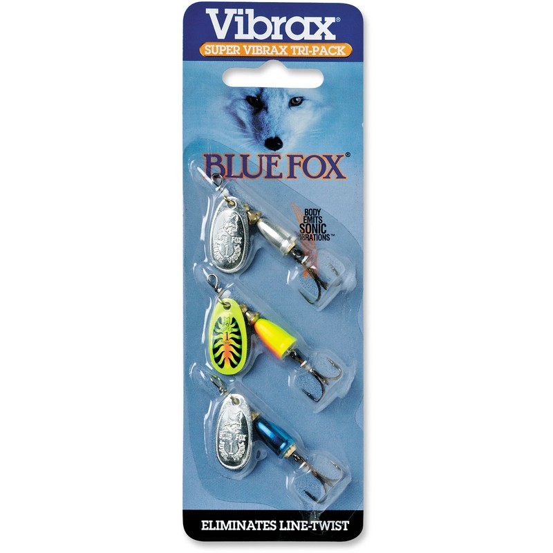 Blue Fox Super Vibrax Tri-Pack