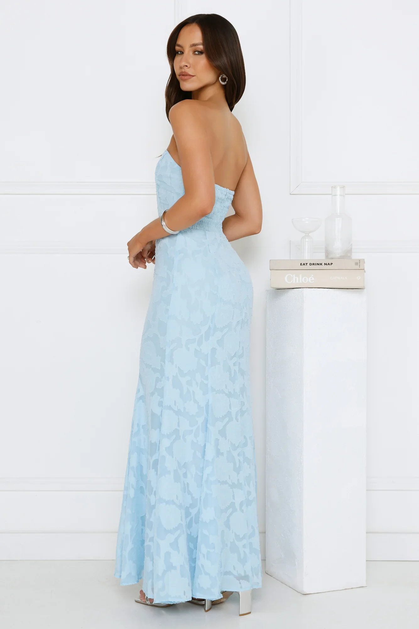 Sea Kissed Strapless Maxi Dress