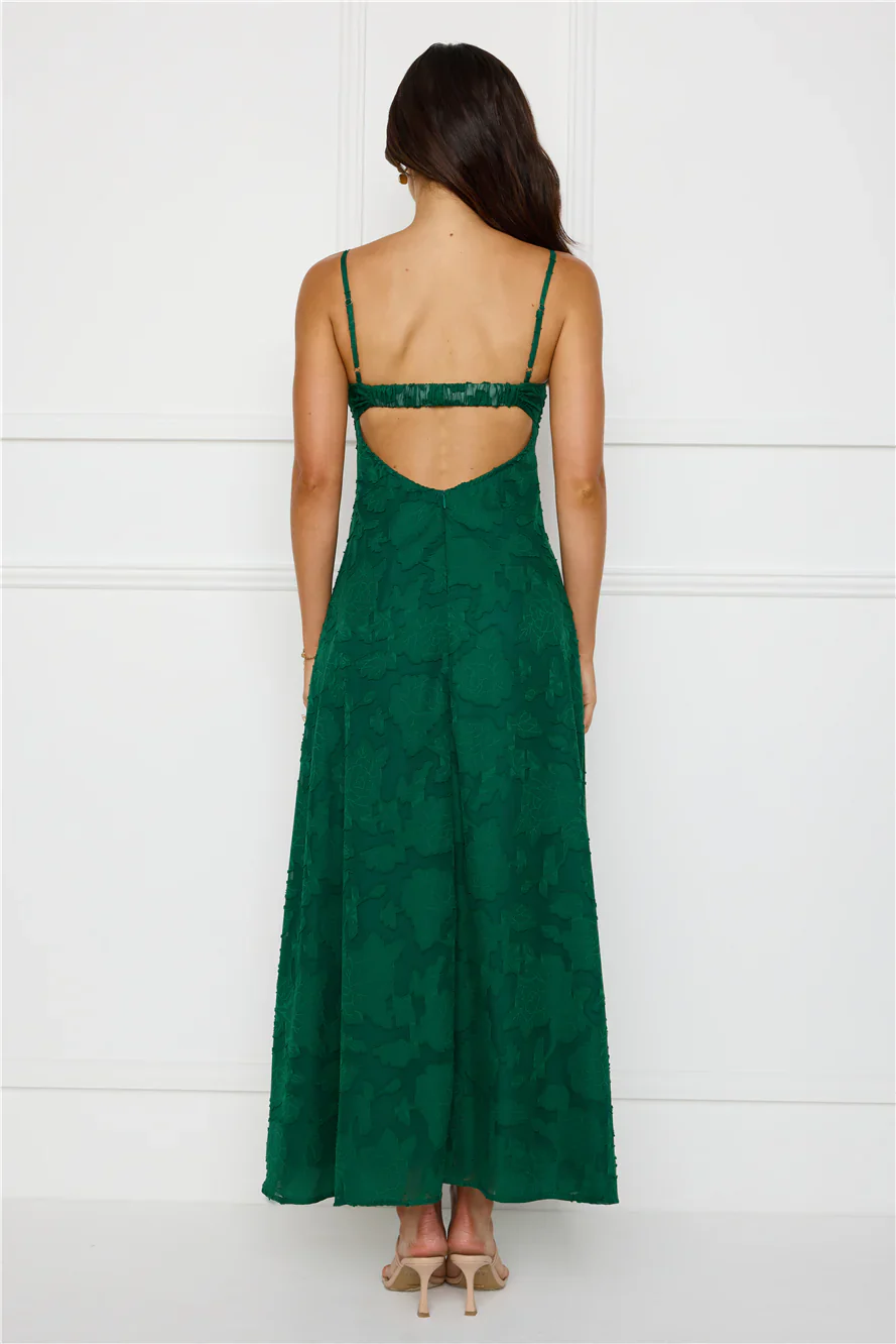 Pine Blossom Maxi Dress