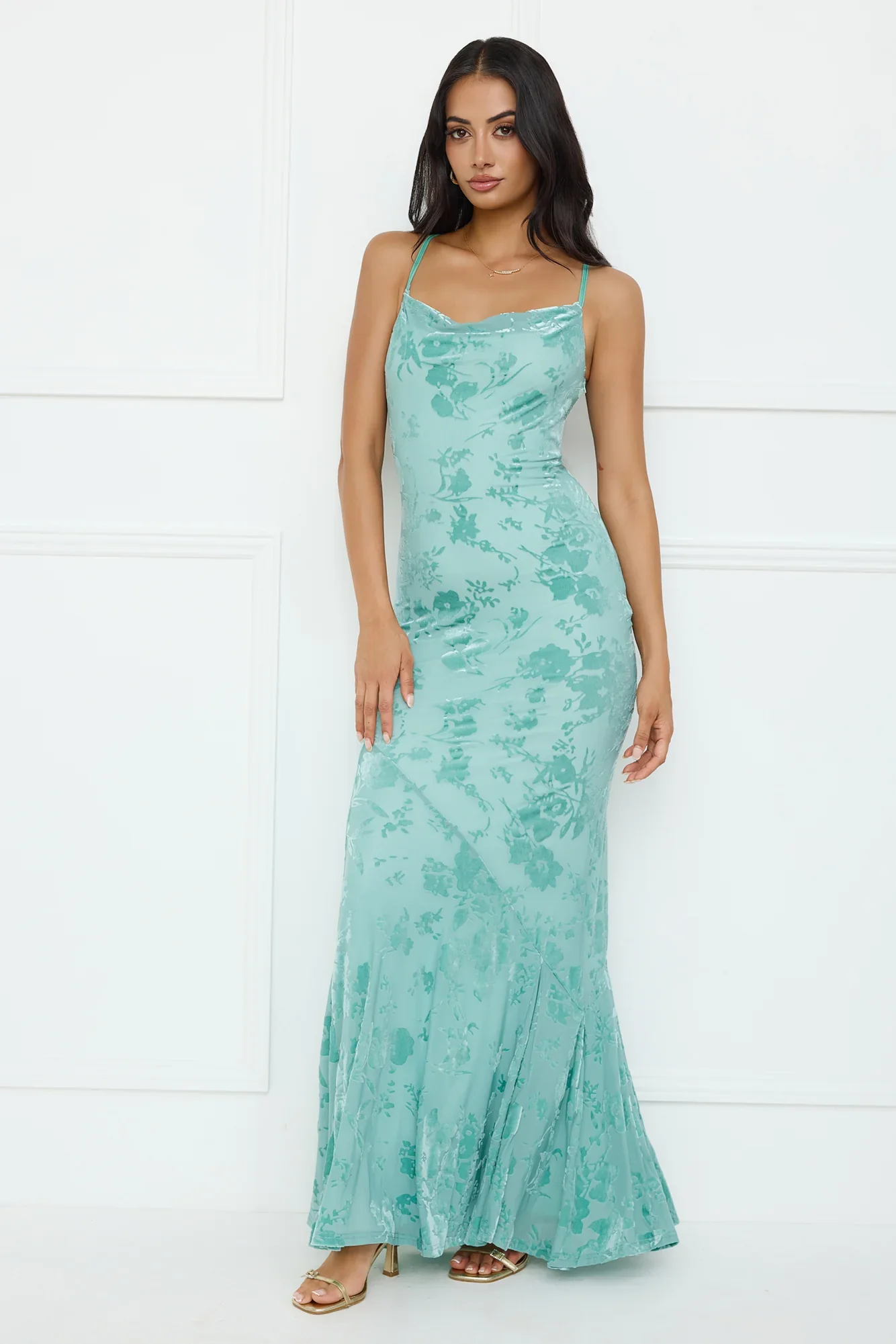Nocturnal Luxe Maxi Dress