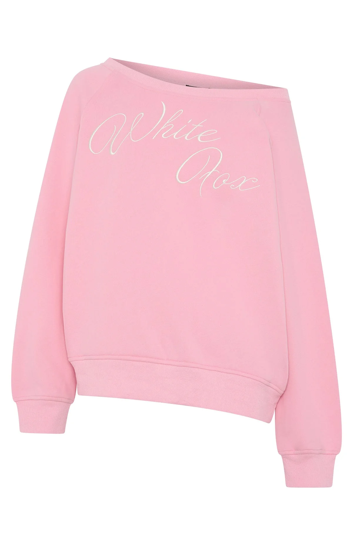 Lucky Thirteen Elsa Off Shoulder Sweater Candy Pink