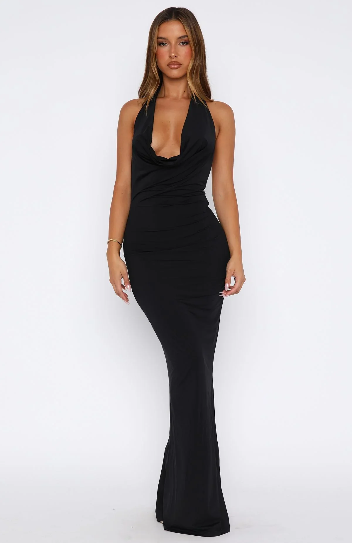 Vacation Time Maxi Dress Black
