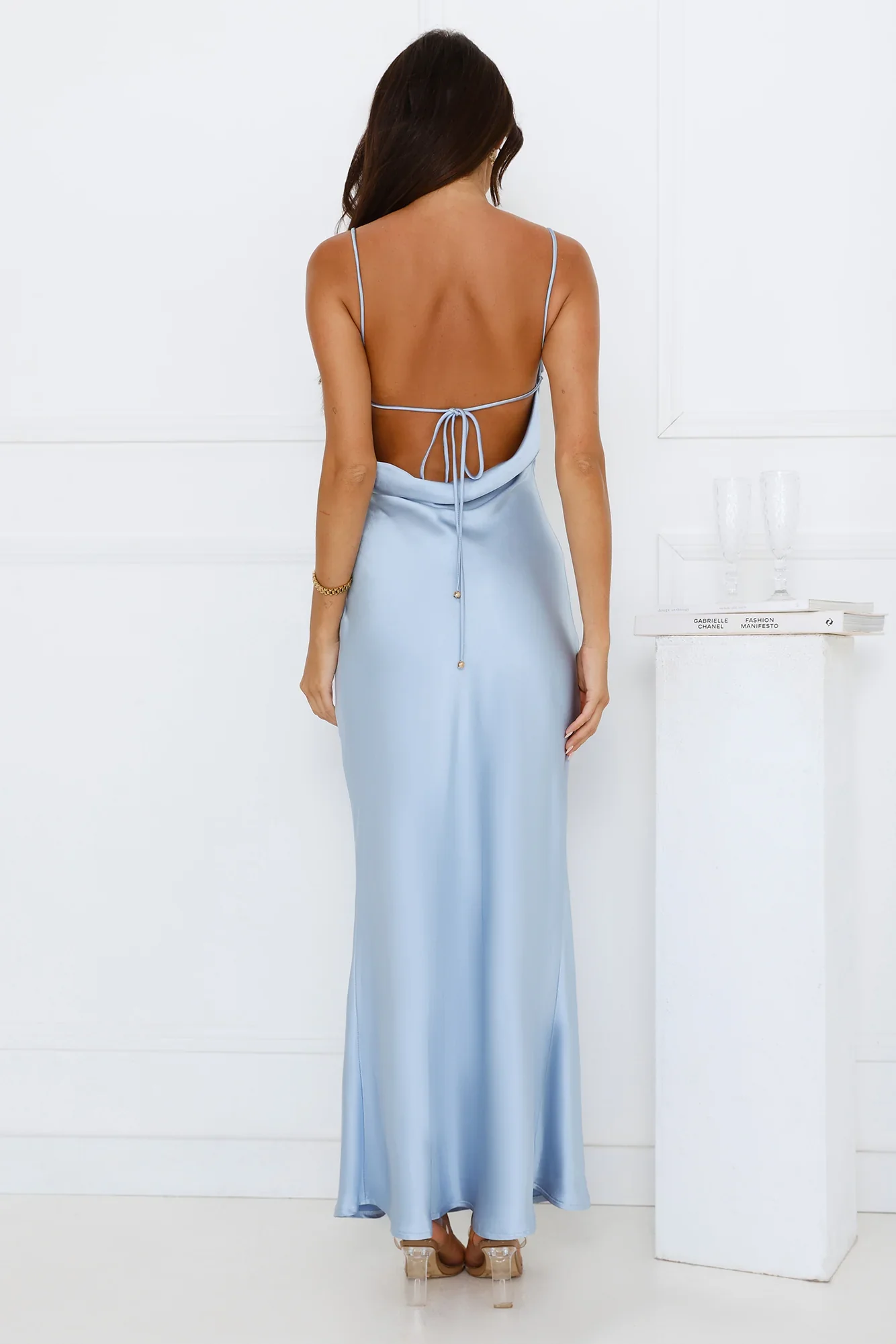 Ultimate Style Satin Maxi Dress