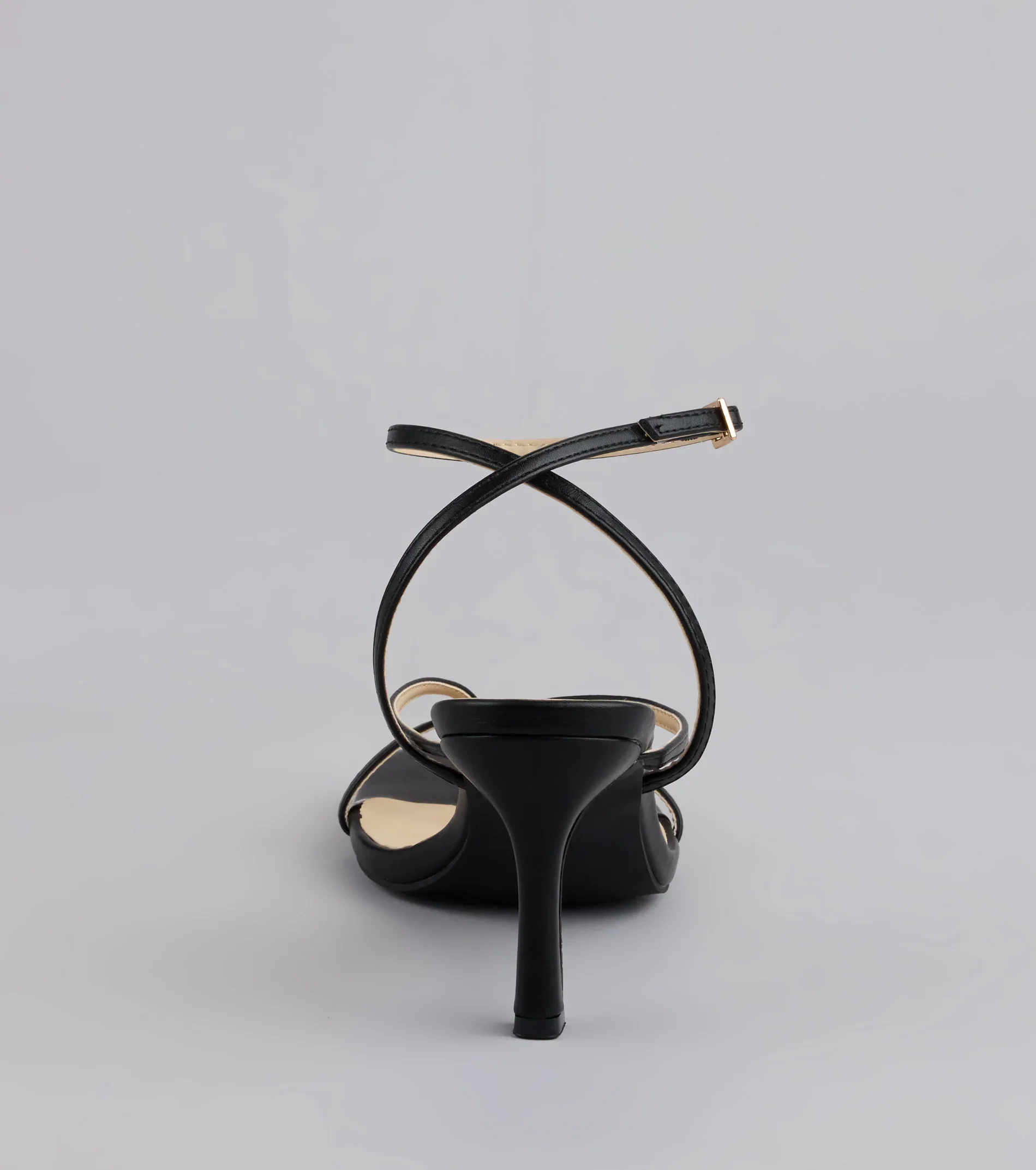 Strut Factor Thong Strappy Stiletto Heels