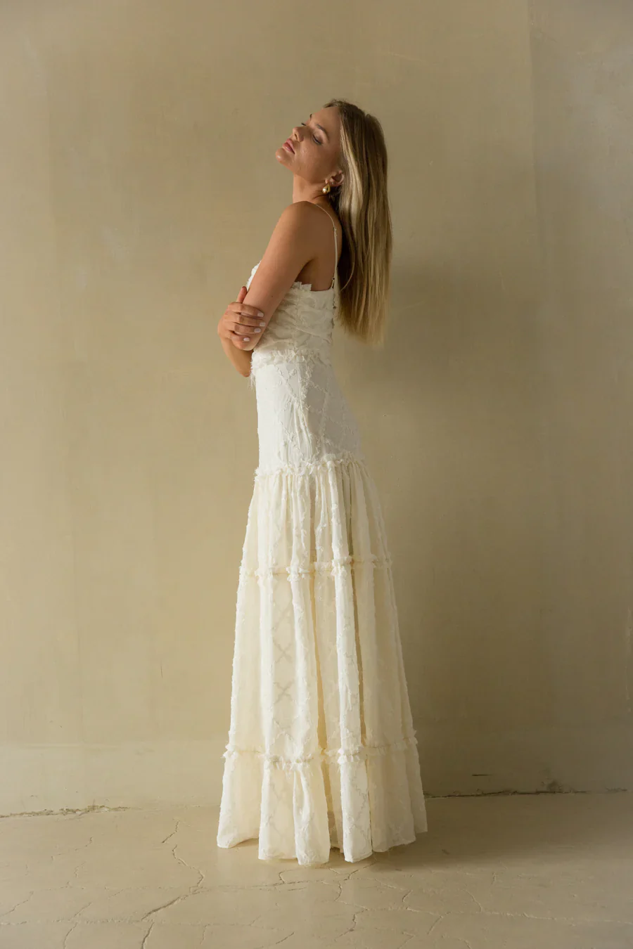 Percy Lace Maxi Dress