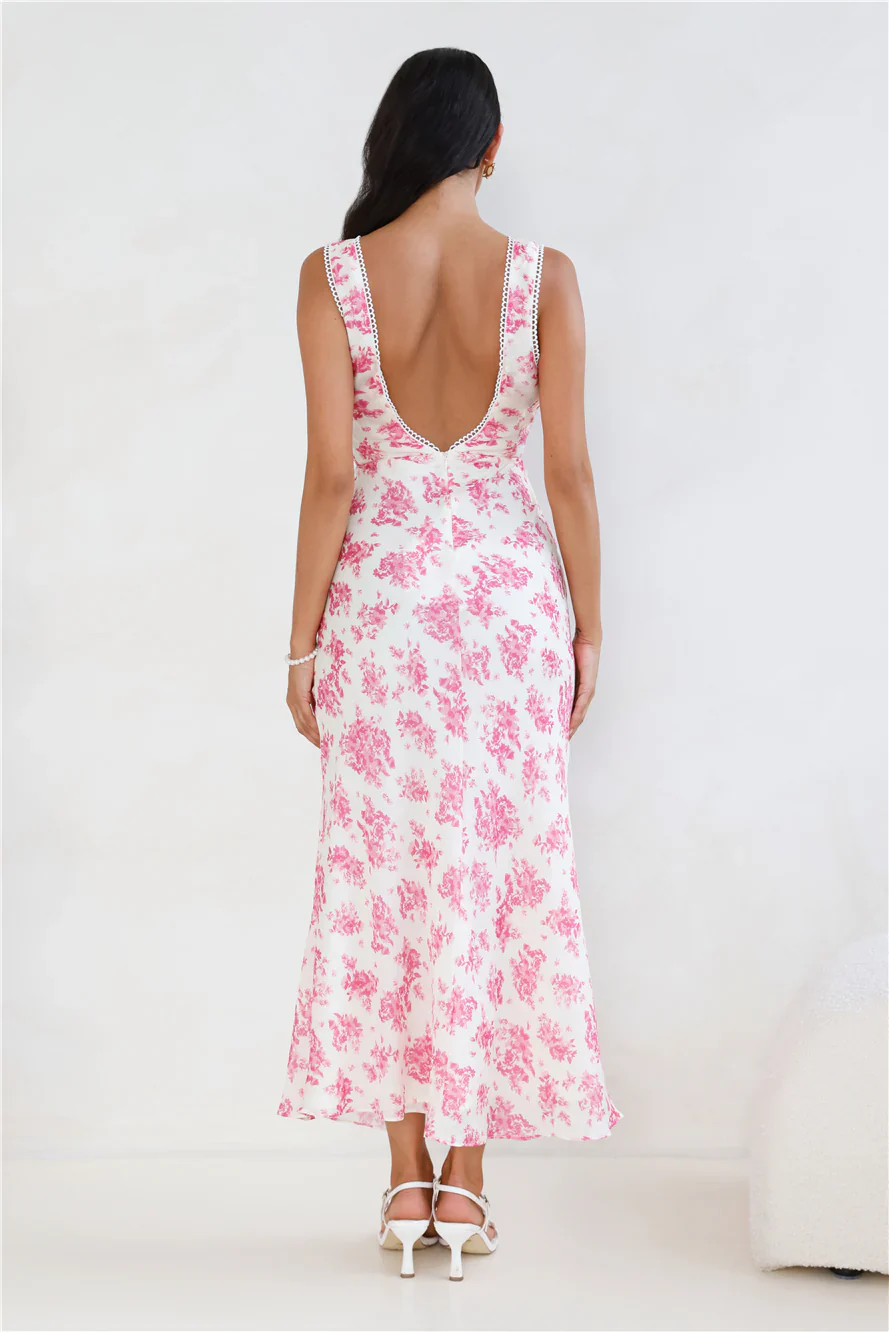 Soft Florals Maxi Dress