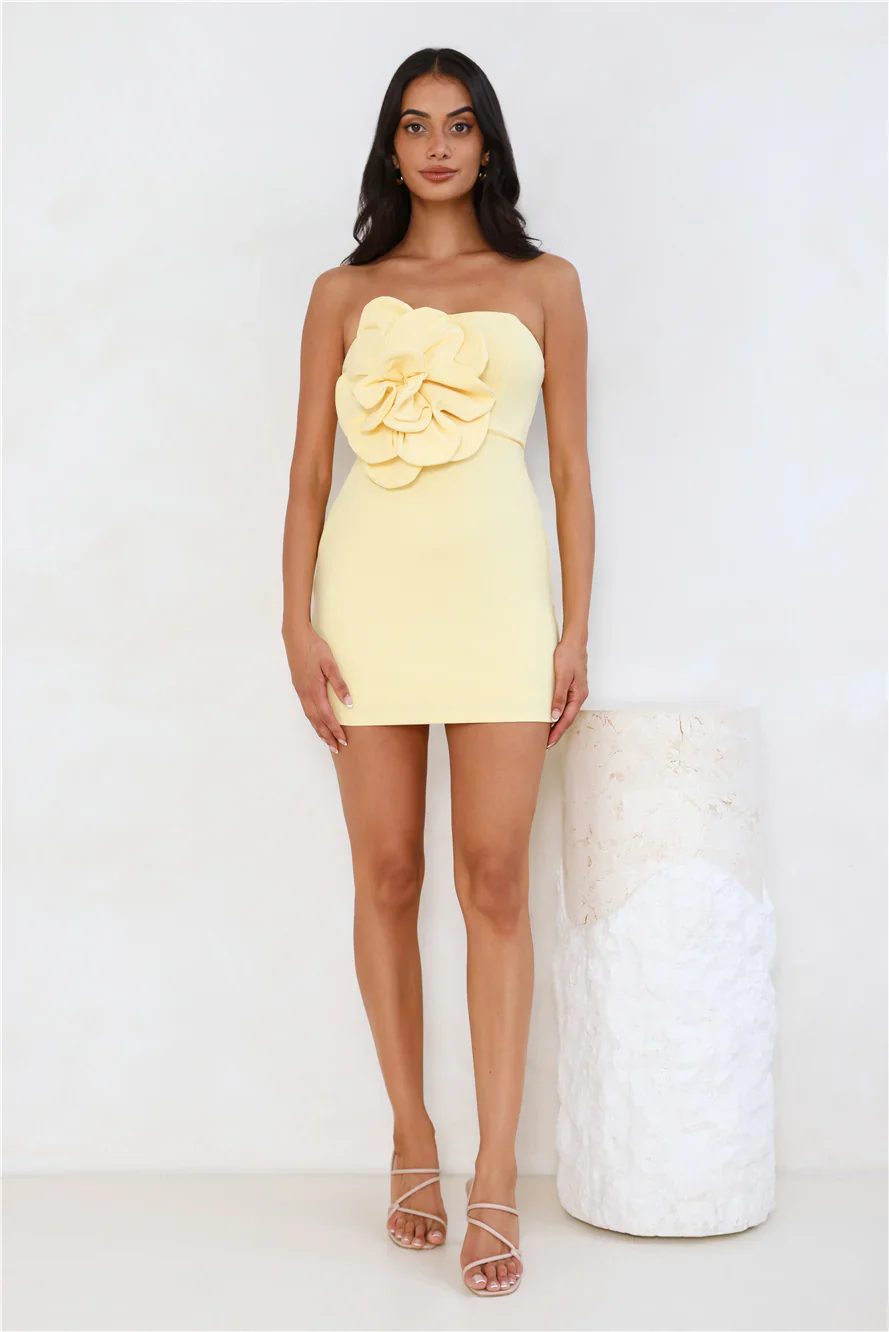 Wild Ivy Strapless Mini Dress