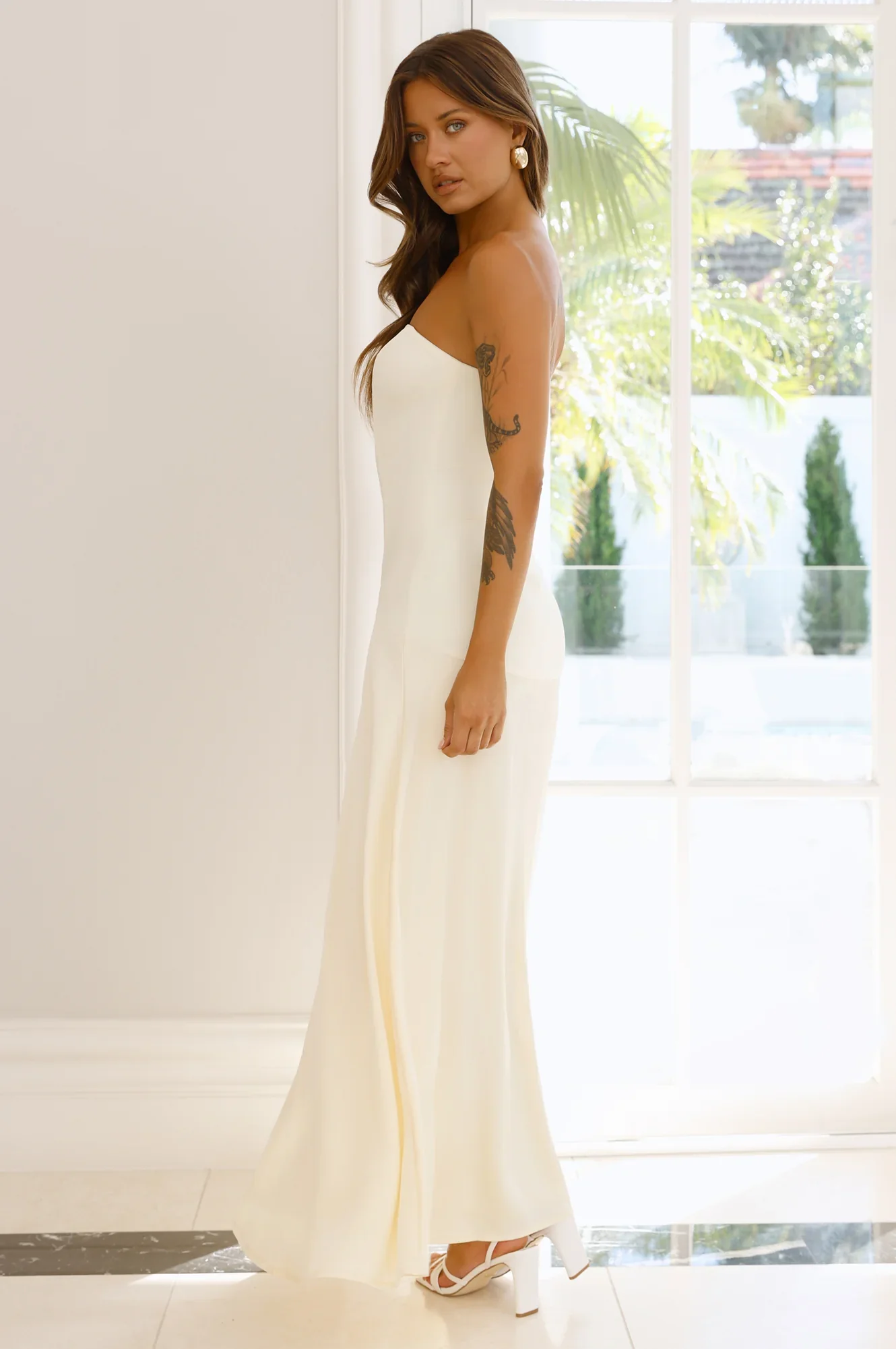 Daydream Darling Strapless Maxi Dress