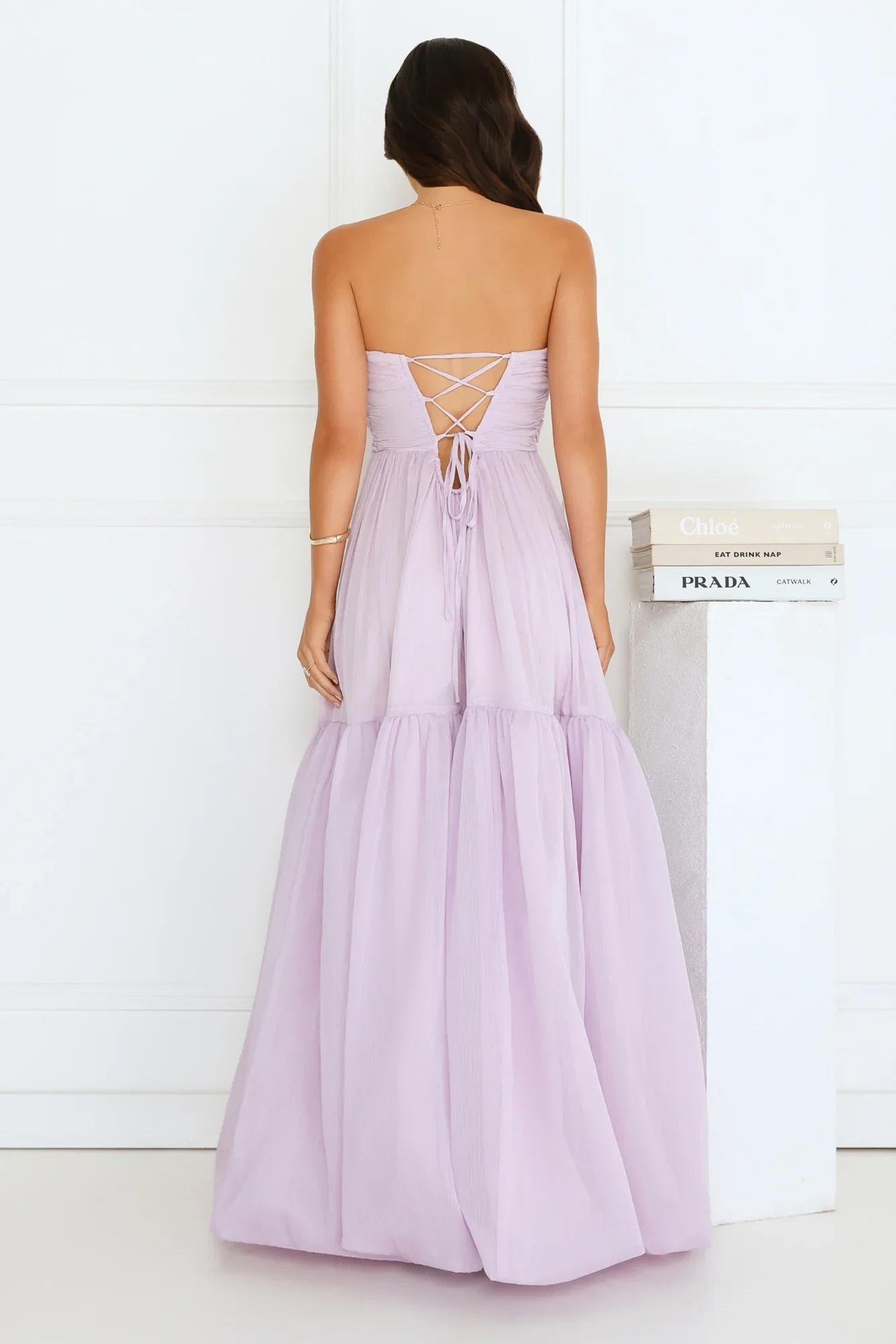 Unforgettable Style Strapless Maxi Dress