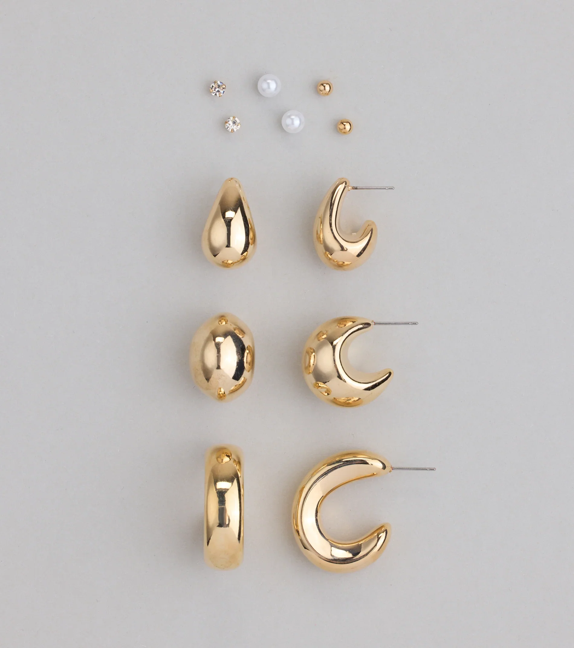 Statement Six Pack Earrings Set