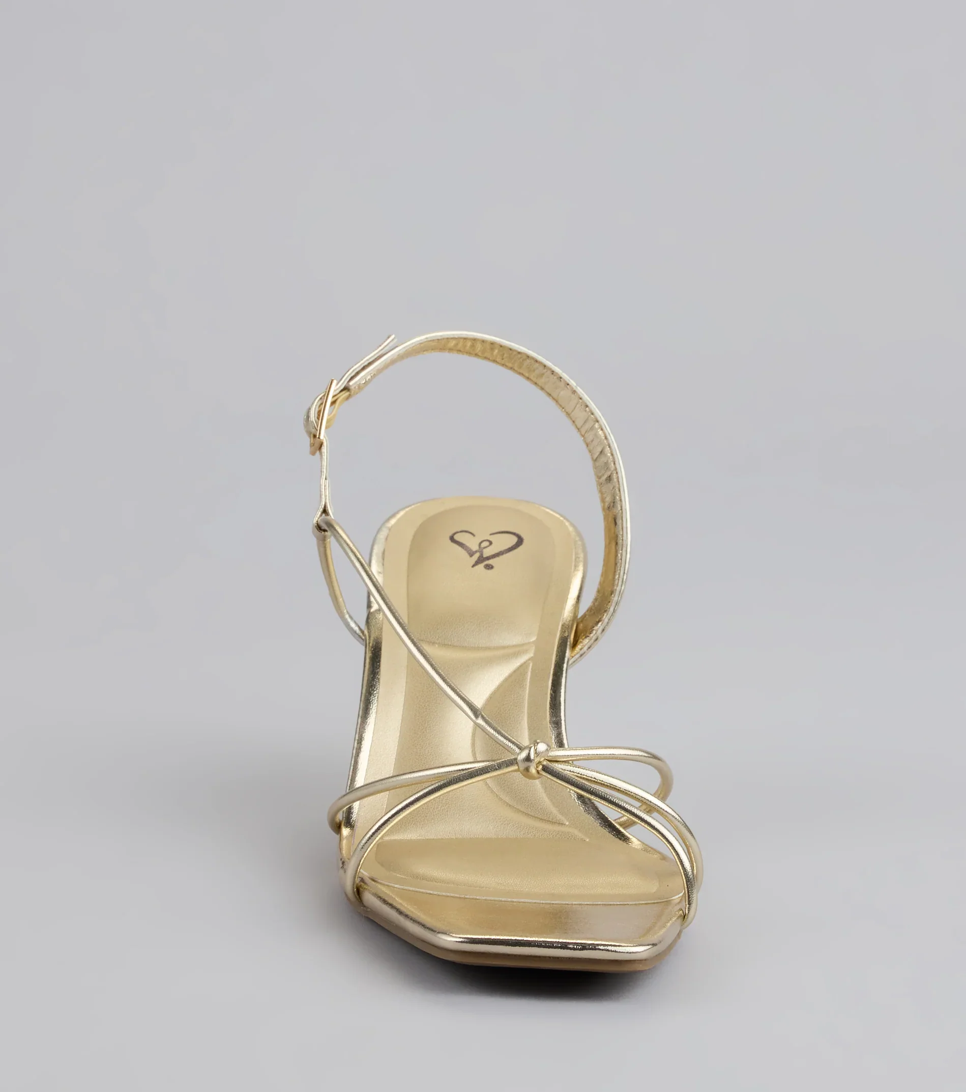 Delicately Dangerous Strappy Slingback Heels