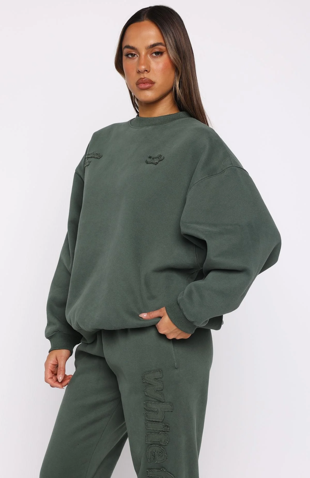 From The Archives Lexi Oversized Sweater Khaki