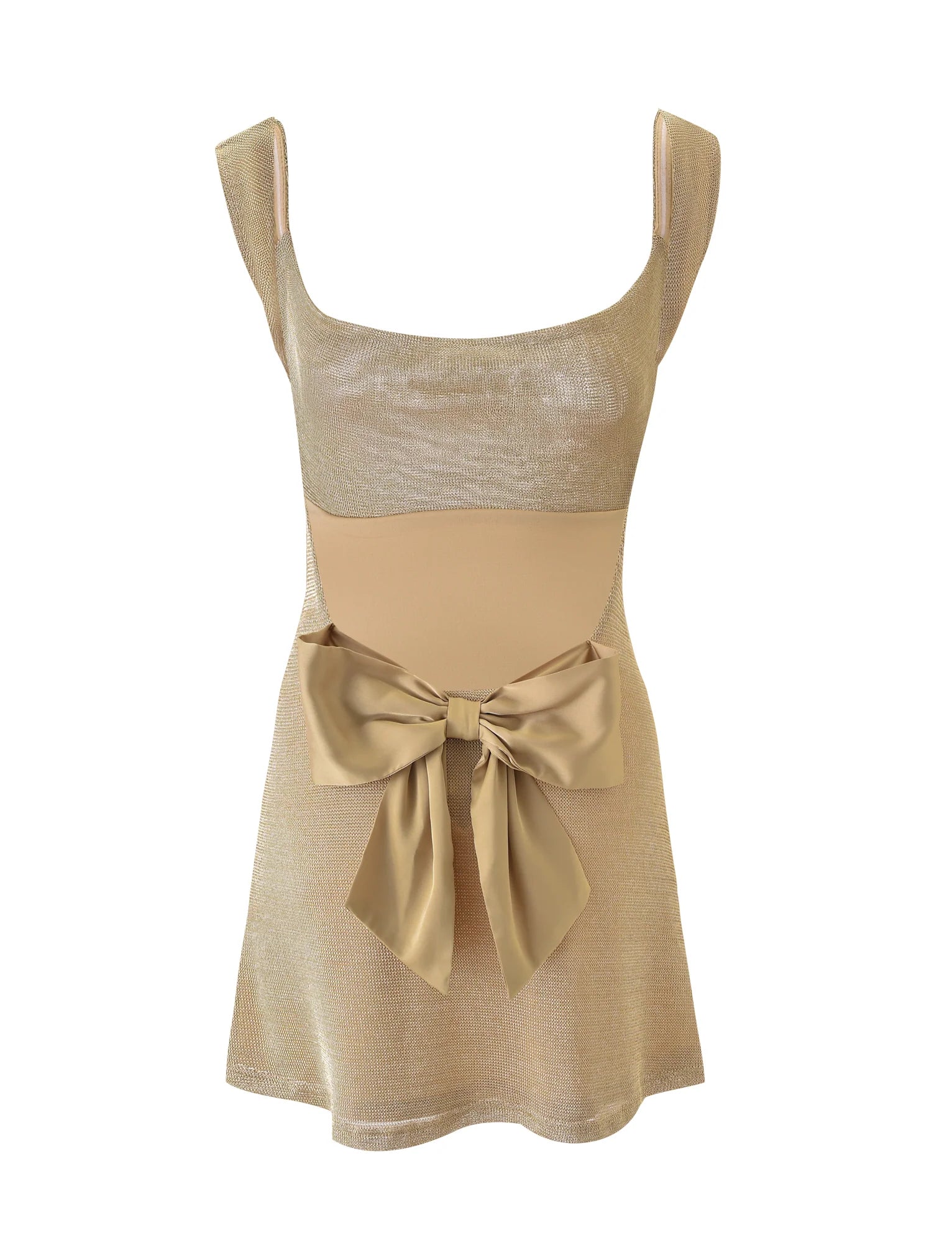 Zita Mini Dress - Gold